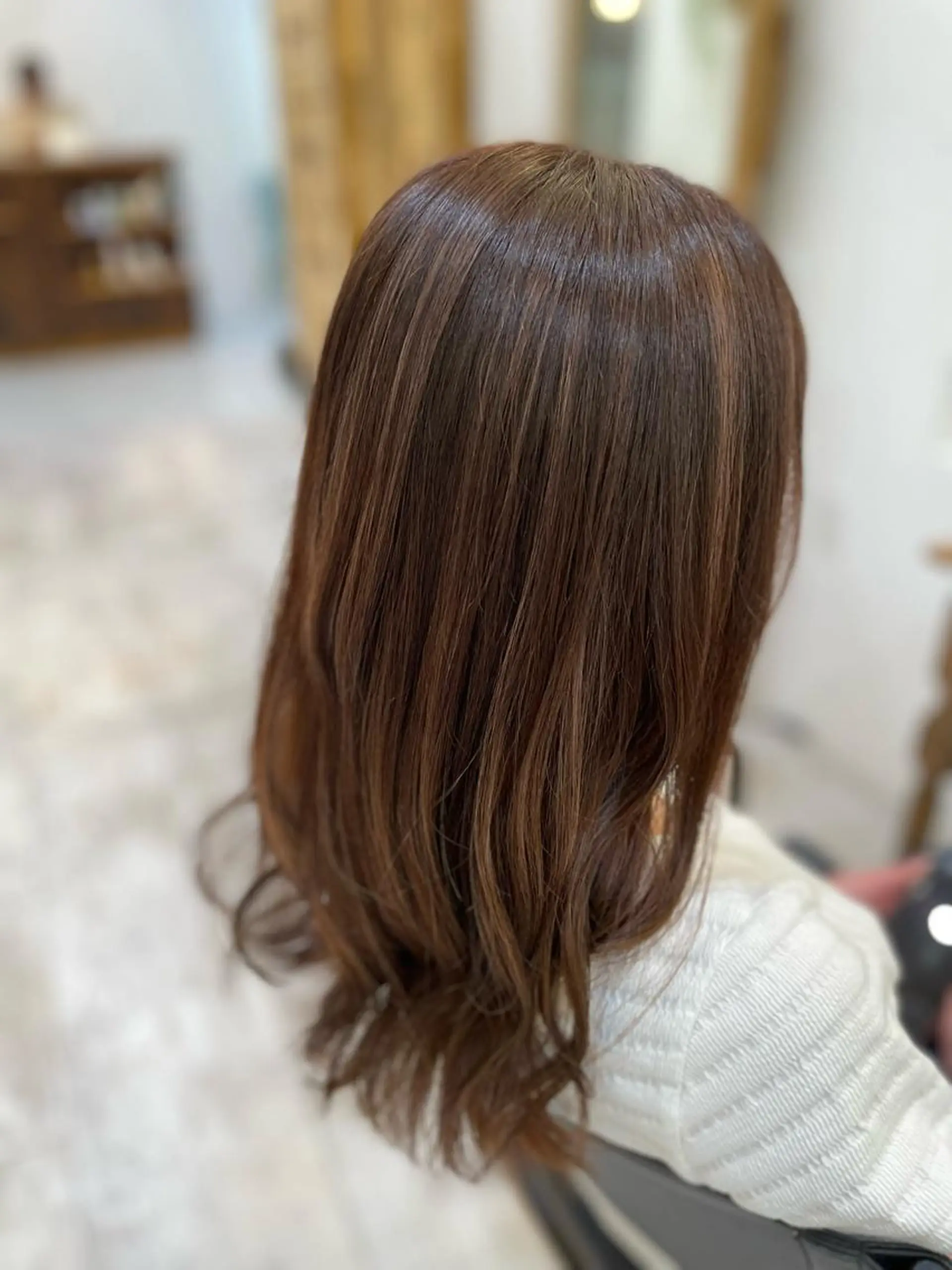 ロング ハイライト トリートメント いさか ゆうきのヘアスタイル