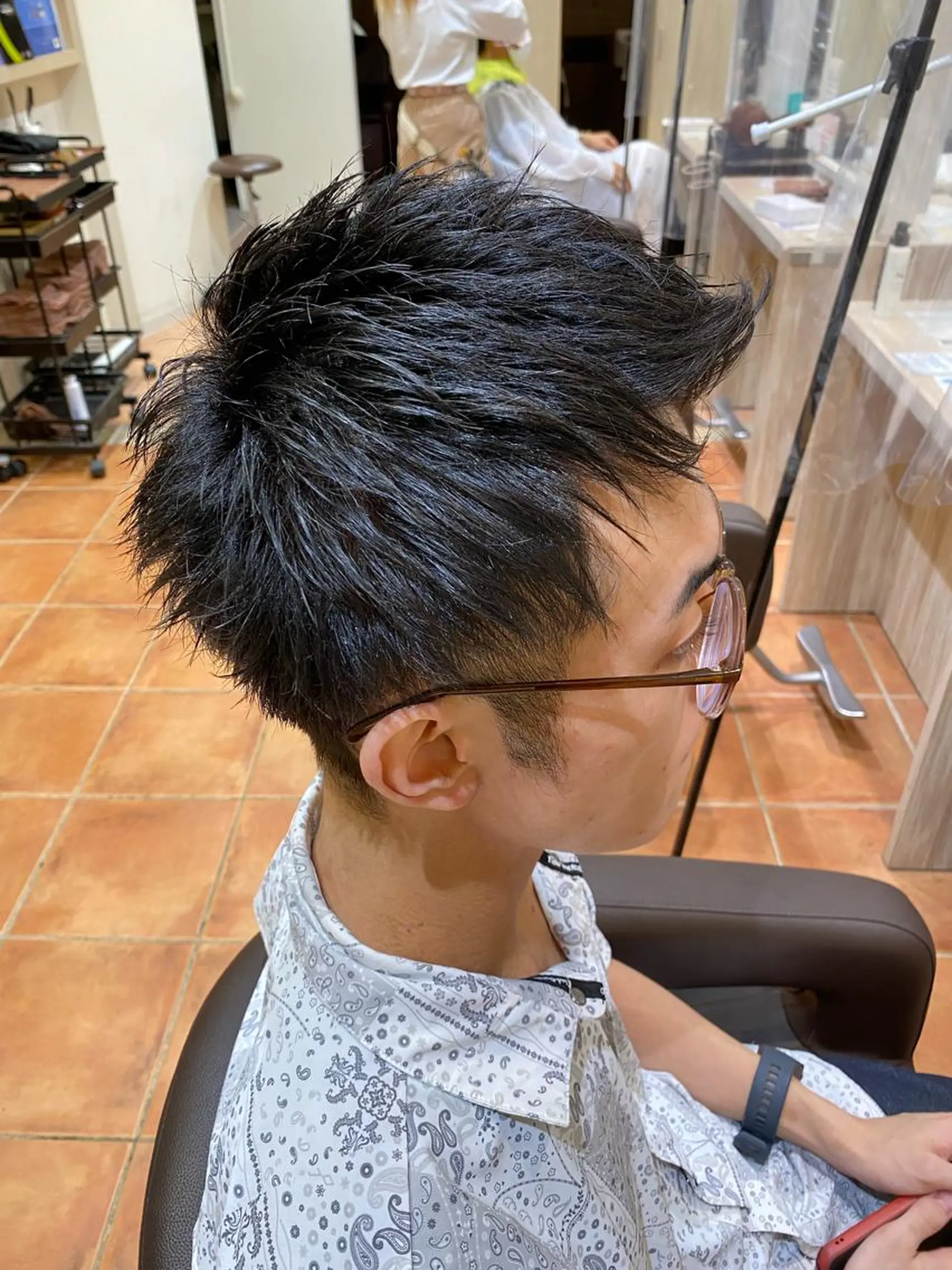 メンズ ☘️清潔感爆上げ☘️ 岡部恒輝のヘアスタイル