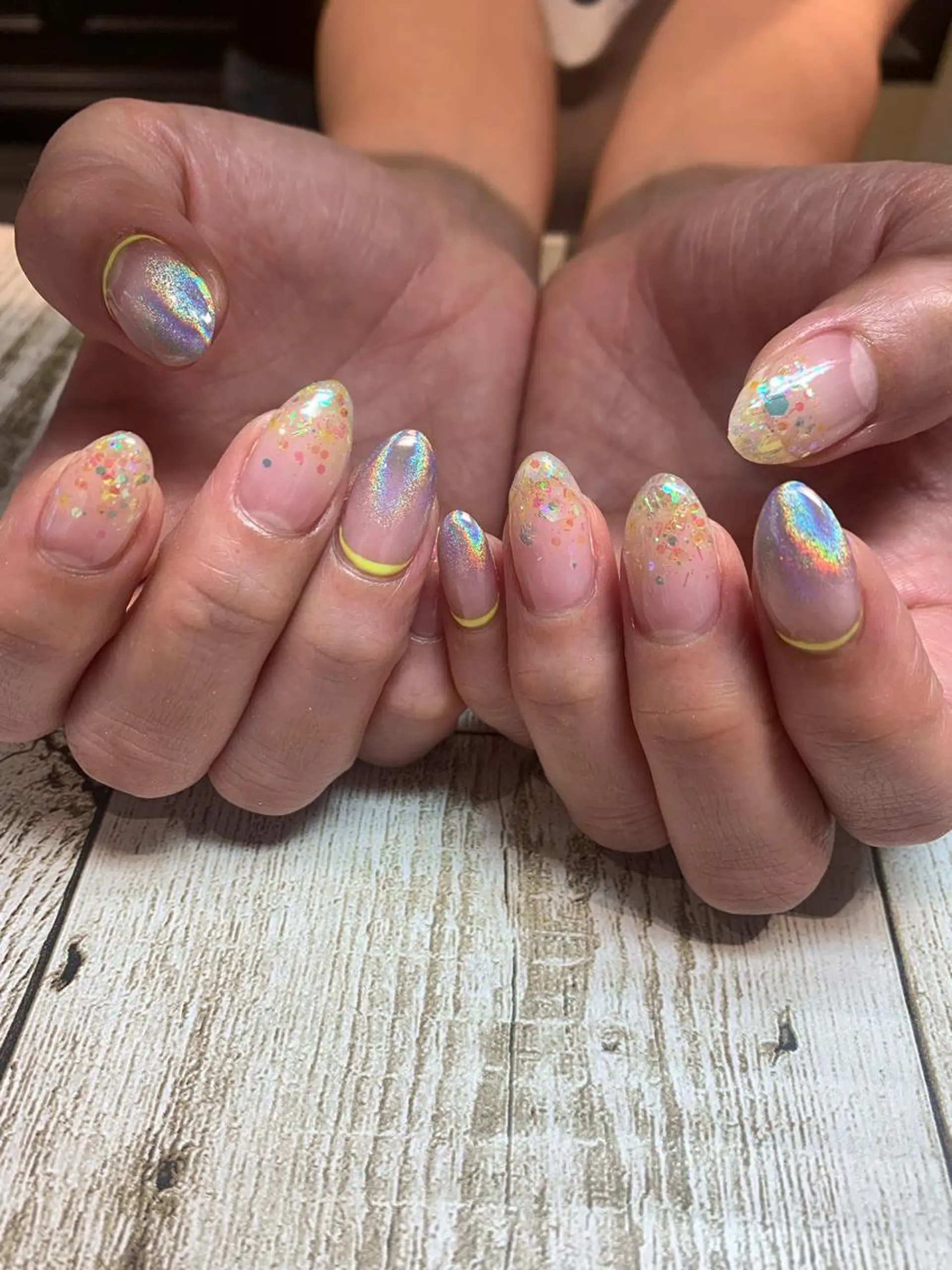 ネイル 渡邊 束紗のネイルデザイン