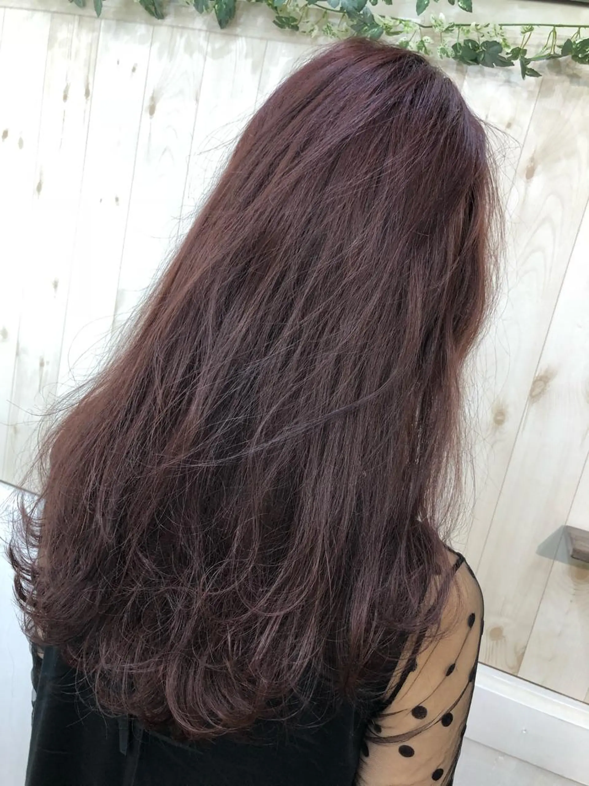 ロング ピンクラベンダー ヘアカラー PSY(サイ)池袋 金田尚久🎨のヘアスタイル