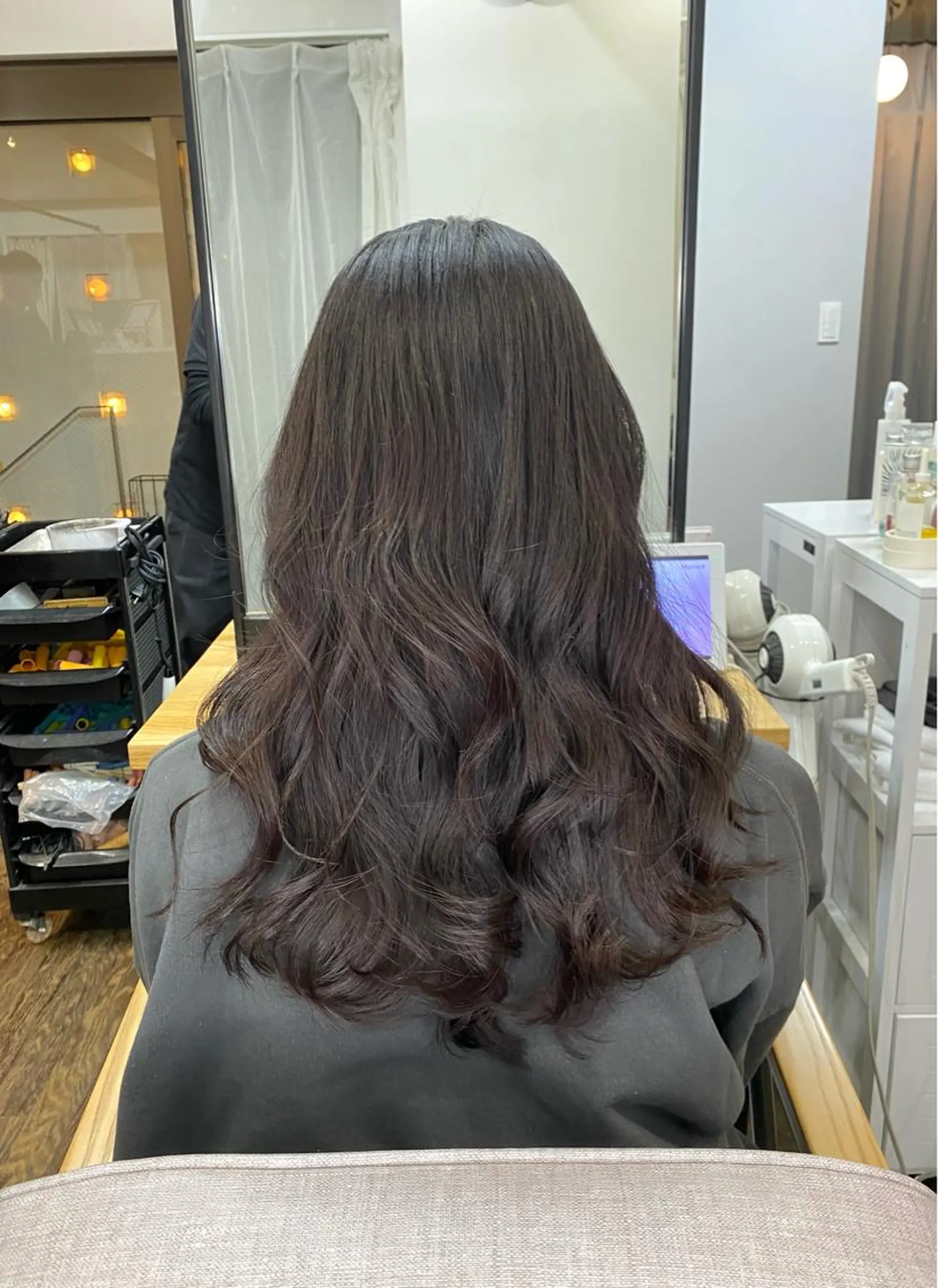 ロング カラー グレージュ カット ヘアカラー トリートメント 統括マネージャー/ 髪のドクター/前原悟のヘアスタイル