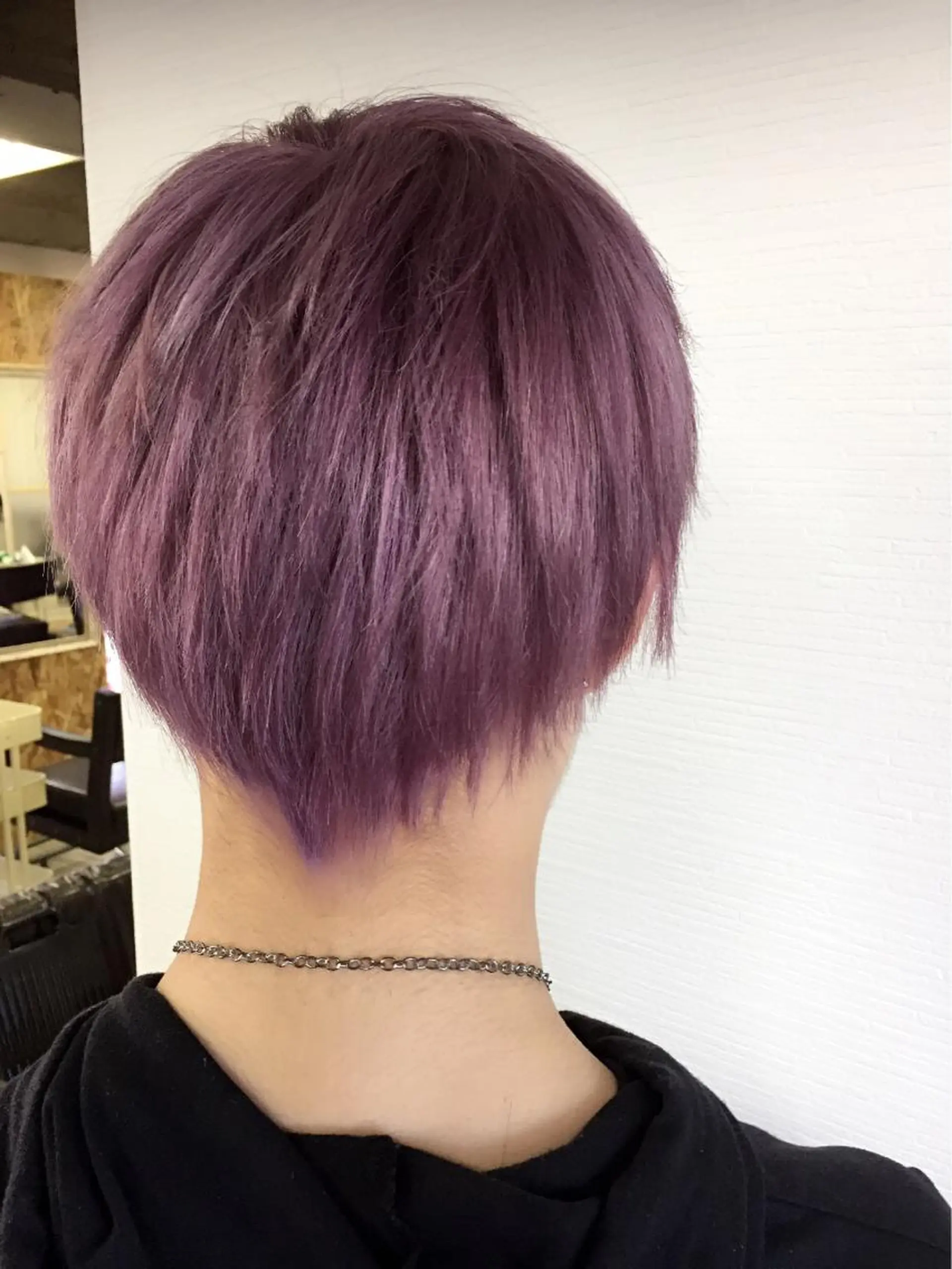 ショート ヘアカラー トリートメント LUXBE LUCEのヘアスタイル
