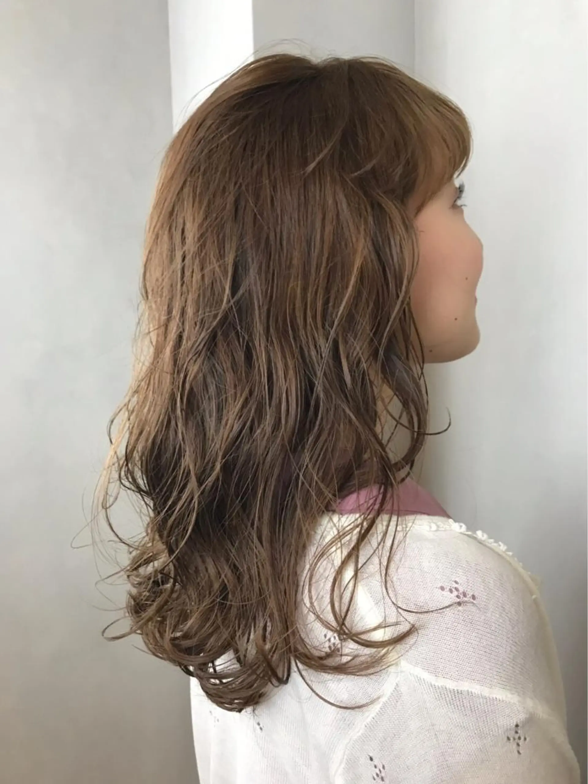 ロング カラー BROCANTE立川 karasawa.nのヘアスタイル