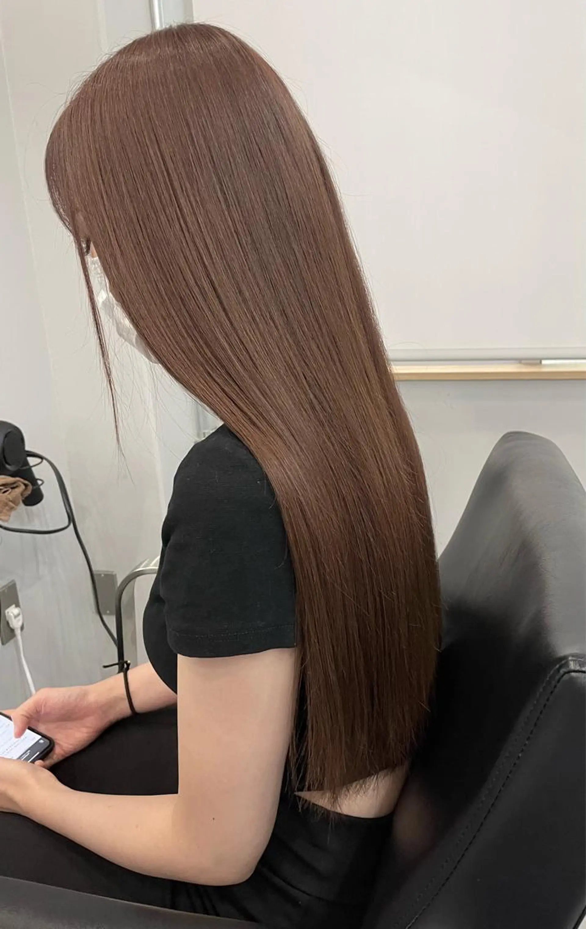 ロング カット トリートメント 倉辻 香奈子のヘアスタイル