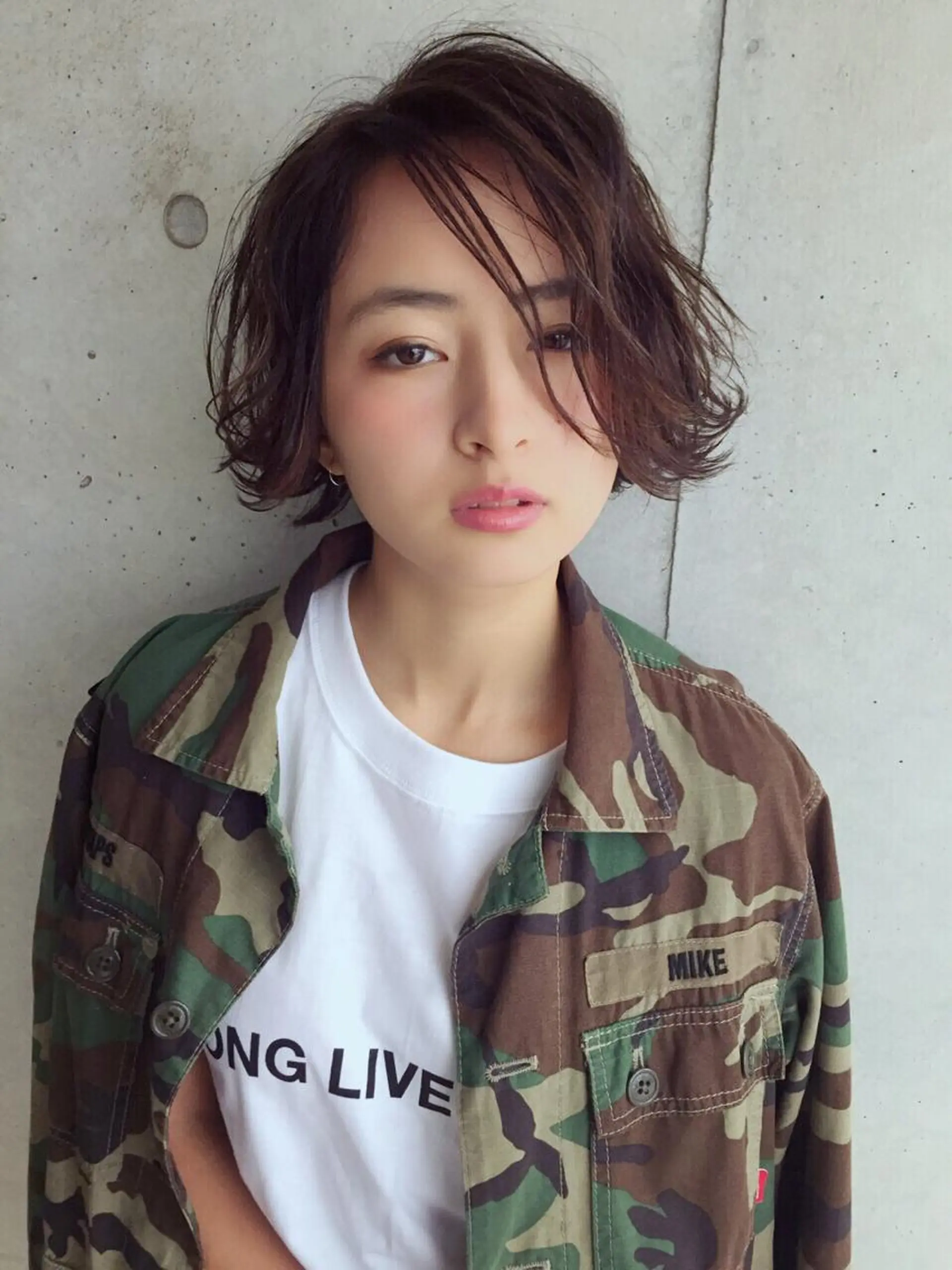 ミディアム 透明感カラー🌿ボブ ✨飛田　ケイのヘアスタイル