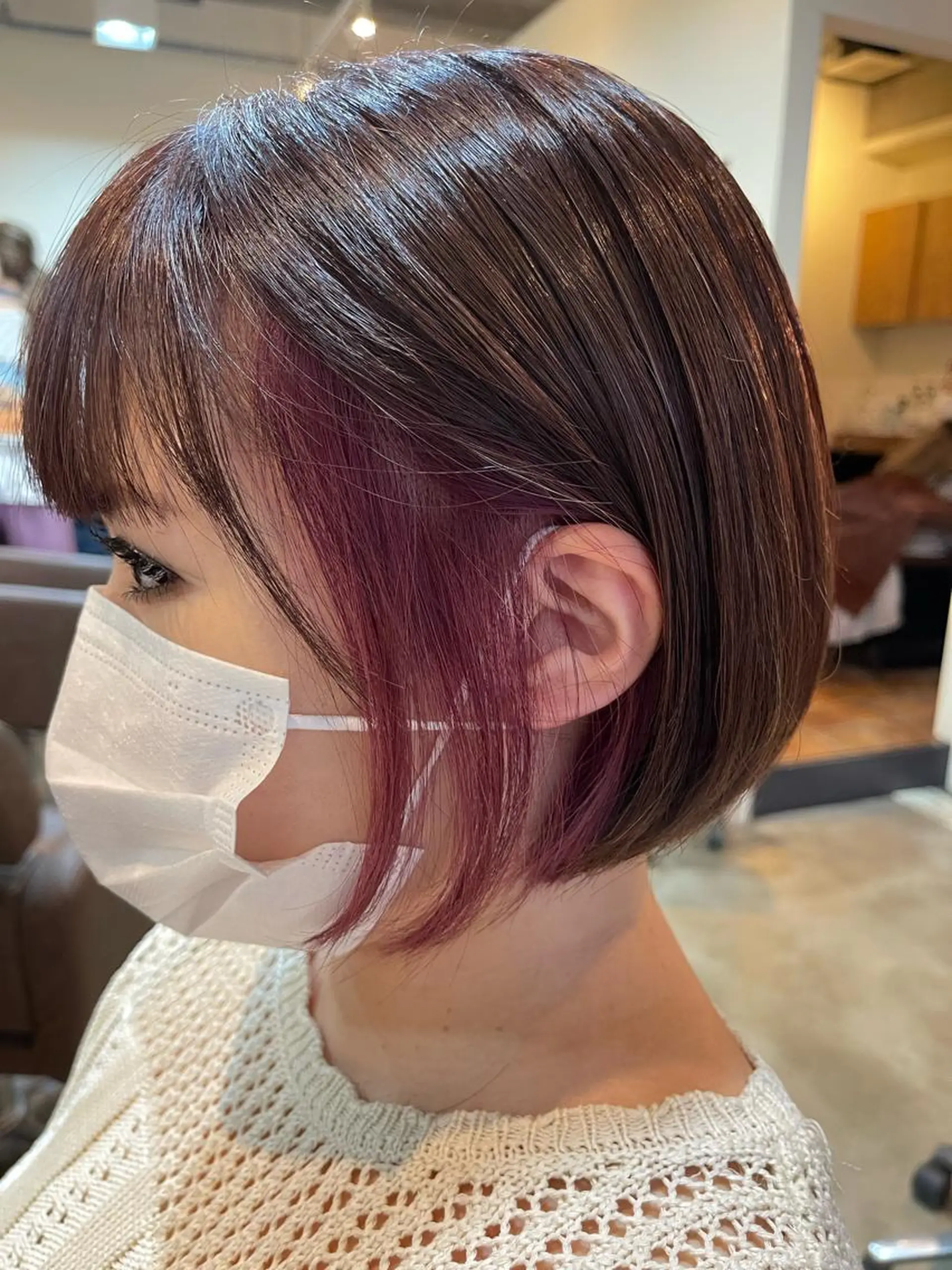 カラー nowhere ノーウェアのヘアスタイル