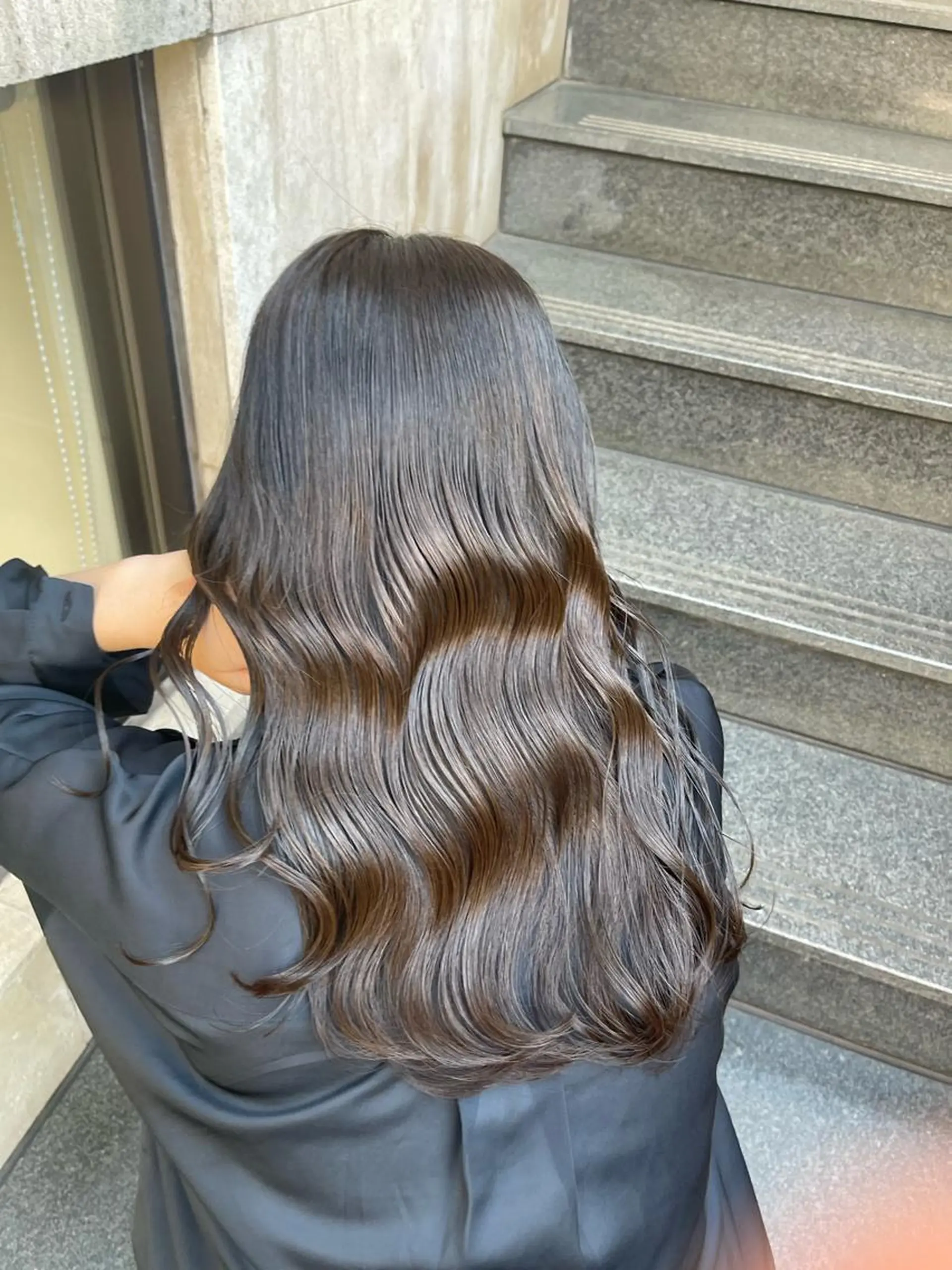 ロング カラー ブラウンカラー 透明感カラー カット ヘアカラー トリートメント ヘアセット 髪質改善&美髪カラー ボブ&ロングRYOのヘアスタイル