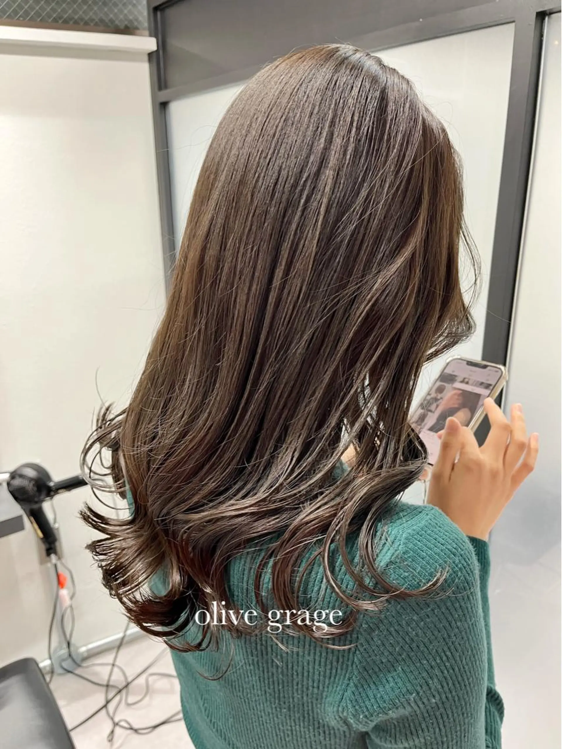 ロング カラー カット ヘアカラー 縮毛矯正 トリートメント レイヤー/髪質改善/ 美髪矯正/手塚凌のヘアスタイル