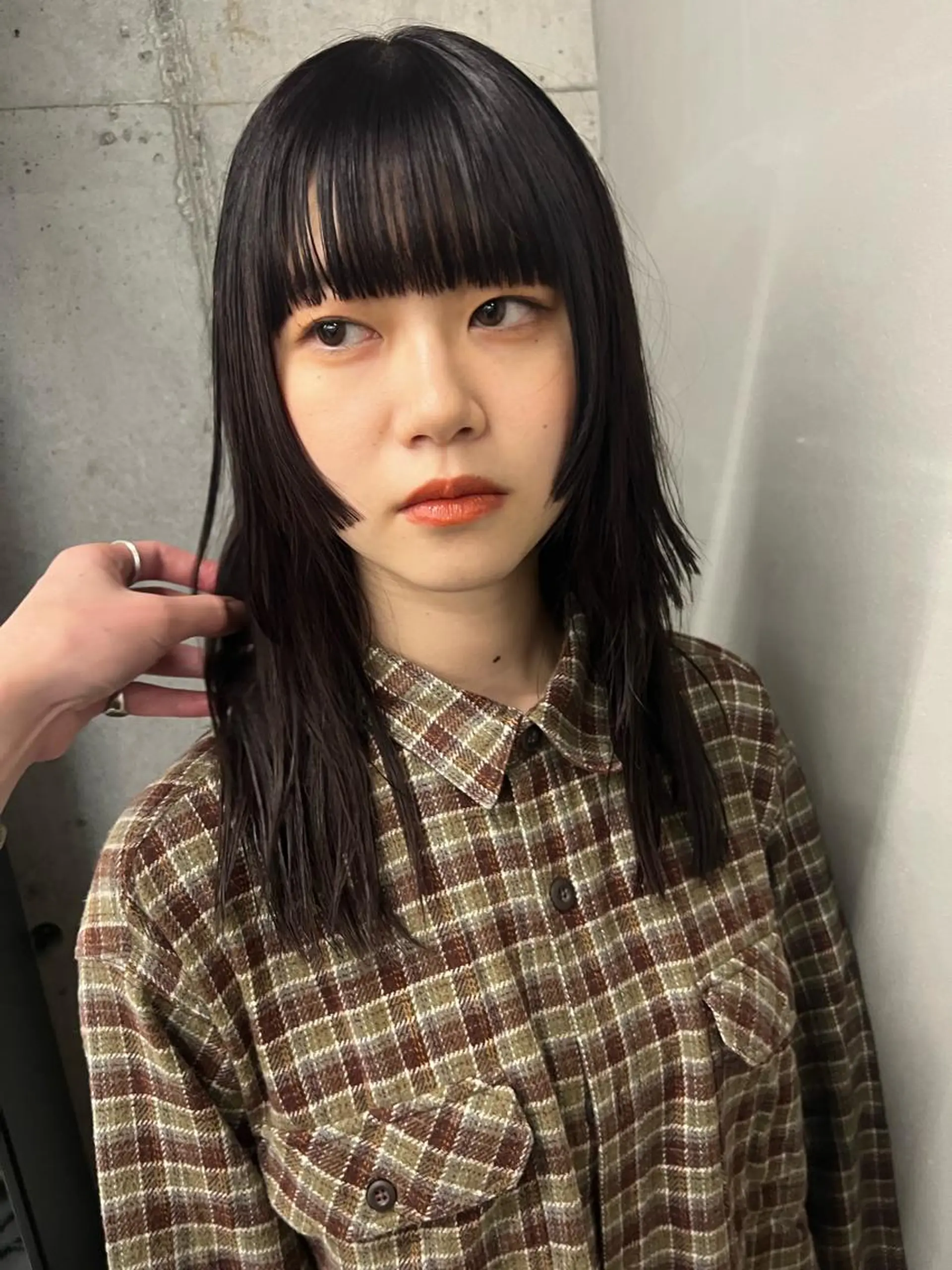 ミディアム カット sakoda shunkiのヘアスタイル