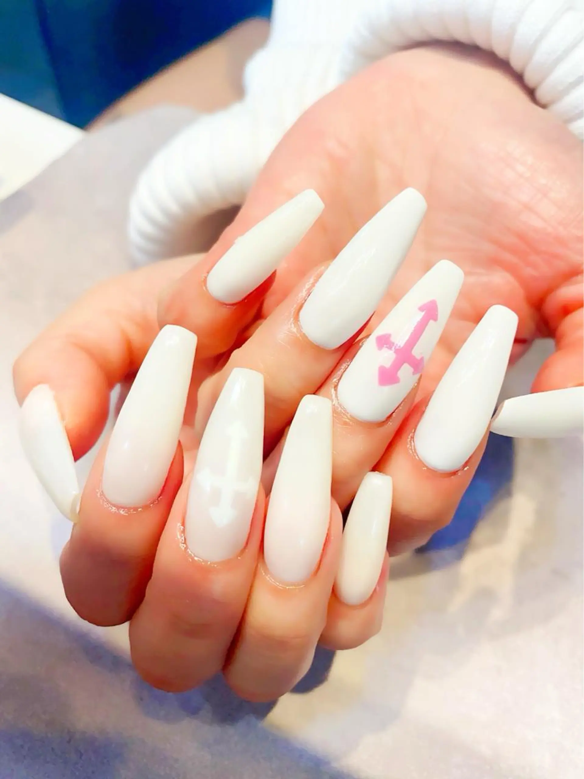 ロング NAILSALON 🍔Timna🍟のネイルデザイン