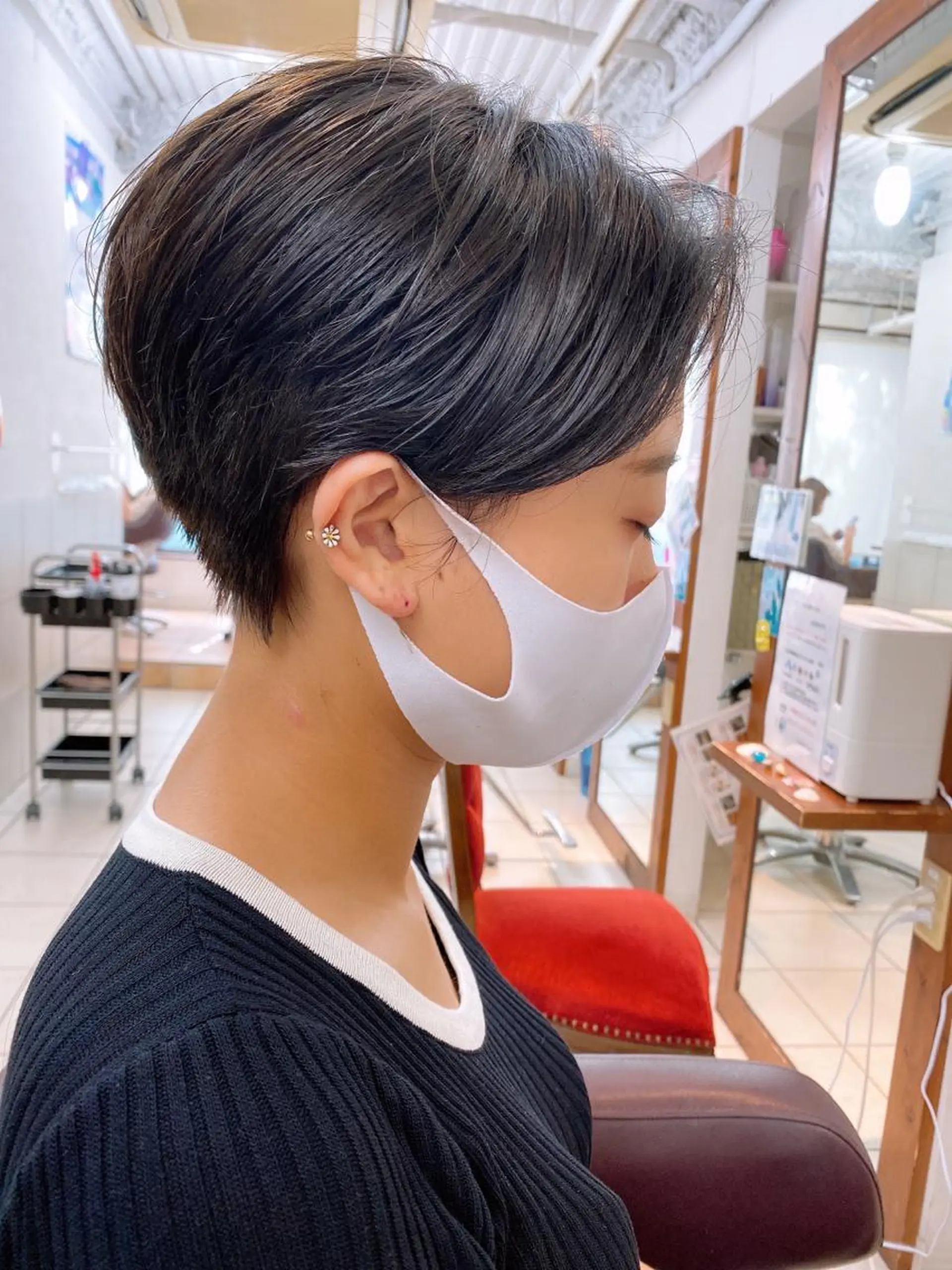 ショート カラー ベリショディレクター 小野 健太郎のヘアスタイル