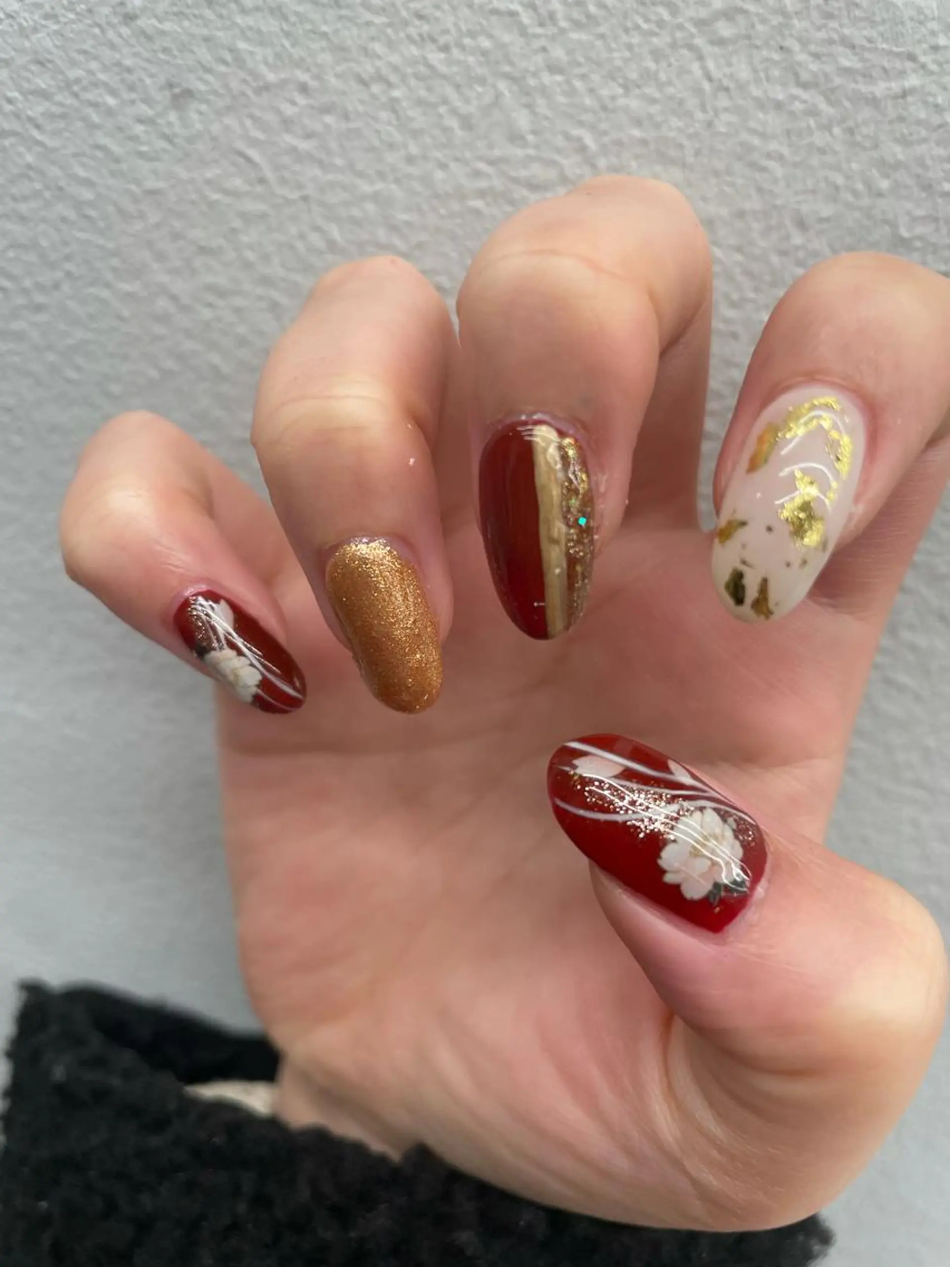 ネイル 束感まつ毛/ネイル/ LED♥KIRARAのマツエク・マツパデザイン