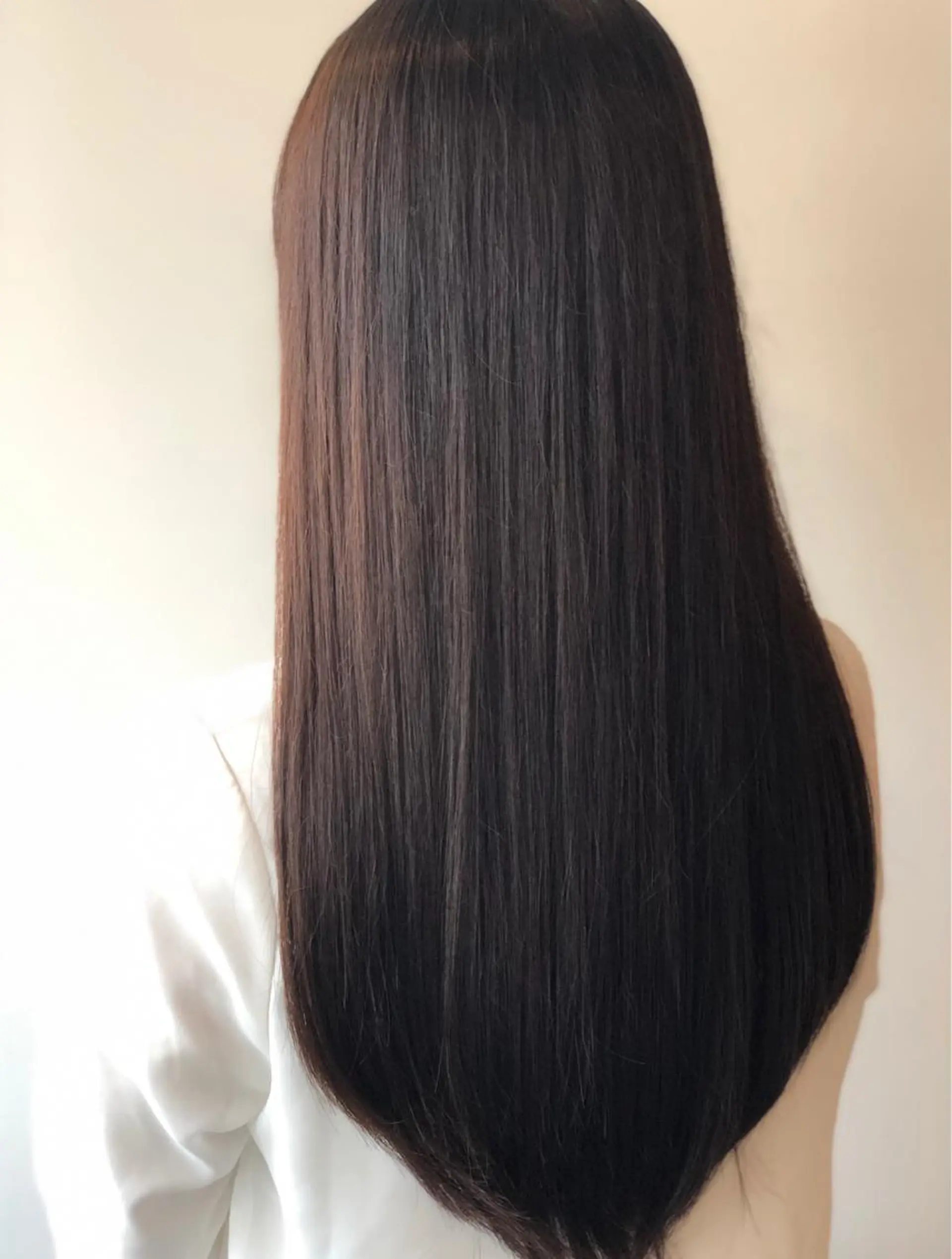 ロング 縮毛矯正 北川 真衣のヘアスタイル