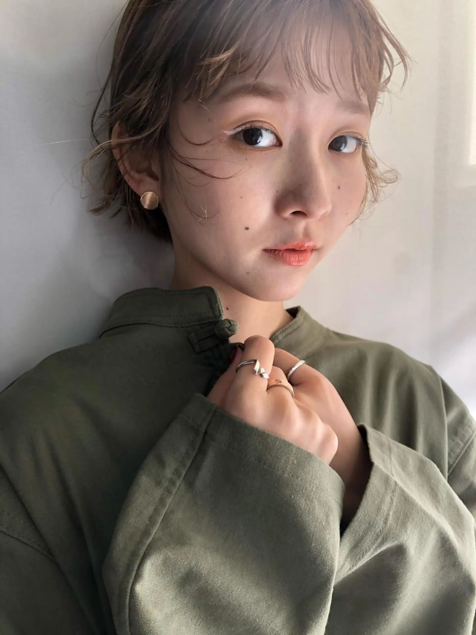 ショート カラー ヘアアレンジ カット ヘアカラー トリートメント Peyp所属・早瀬裕之 パーマのヘアスタイル