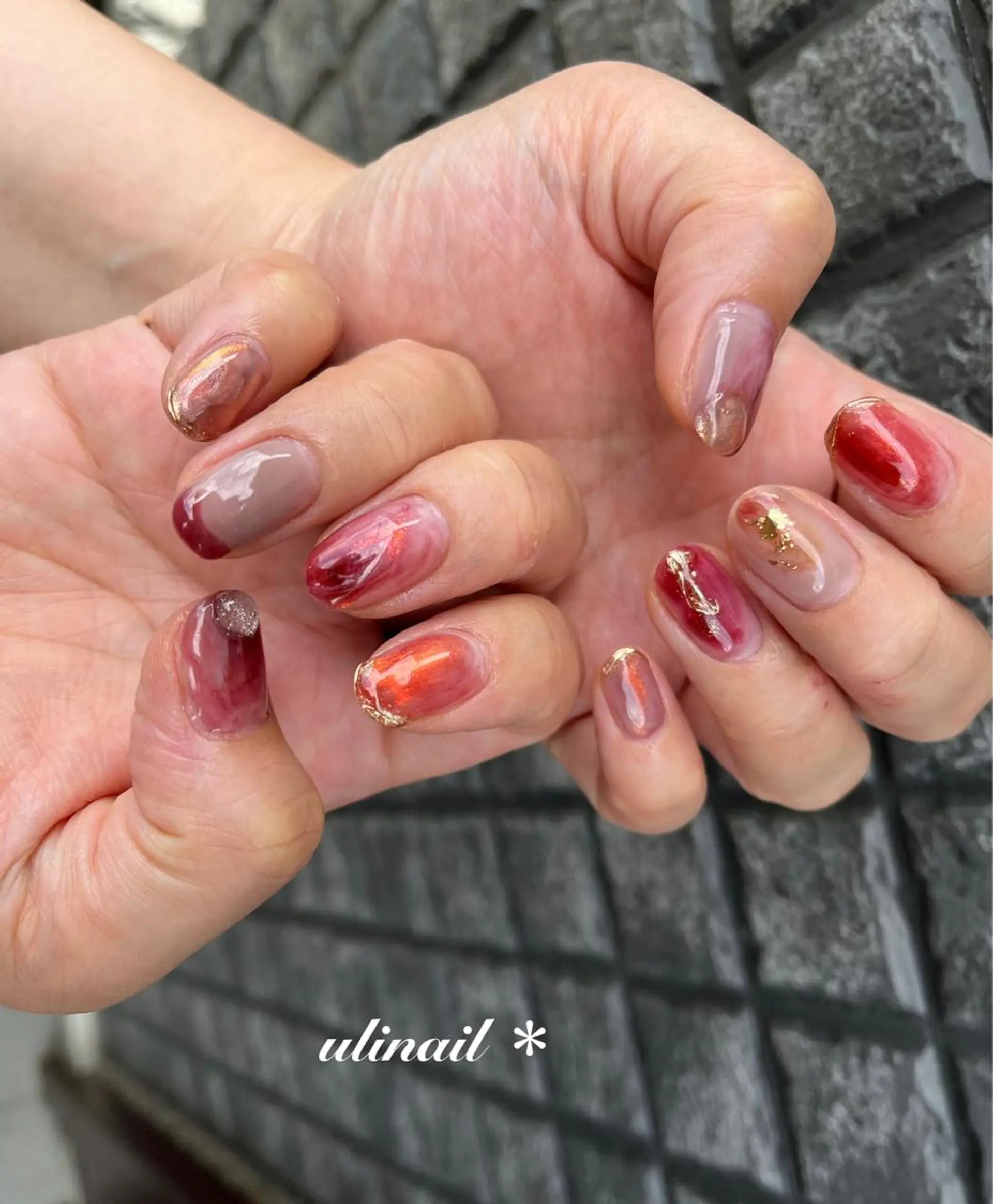 ネイル ハンドネイル ulinail （ウリネイル）のネイルデザイン