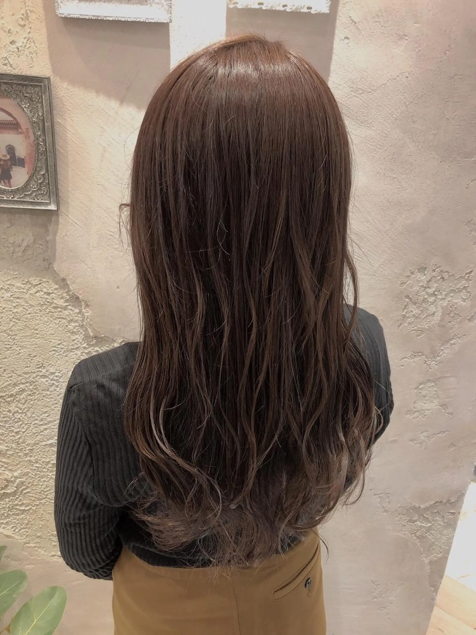 ミディアム カット ヘアカラー トリートメント 代表山口ひな 髪質改善のプロのヘアスタイル