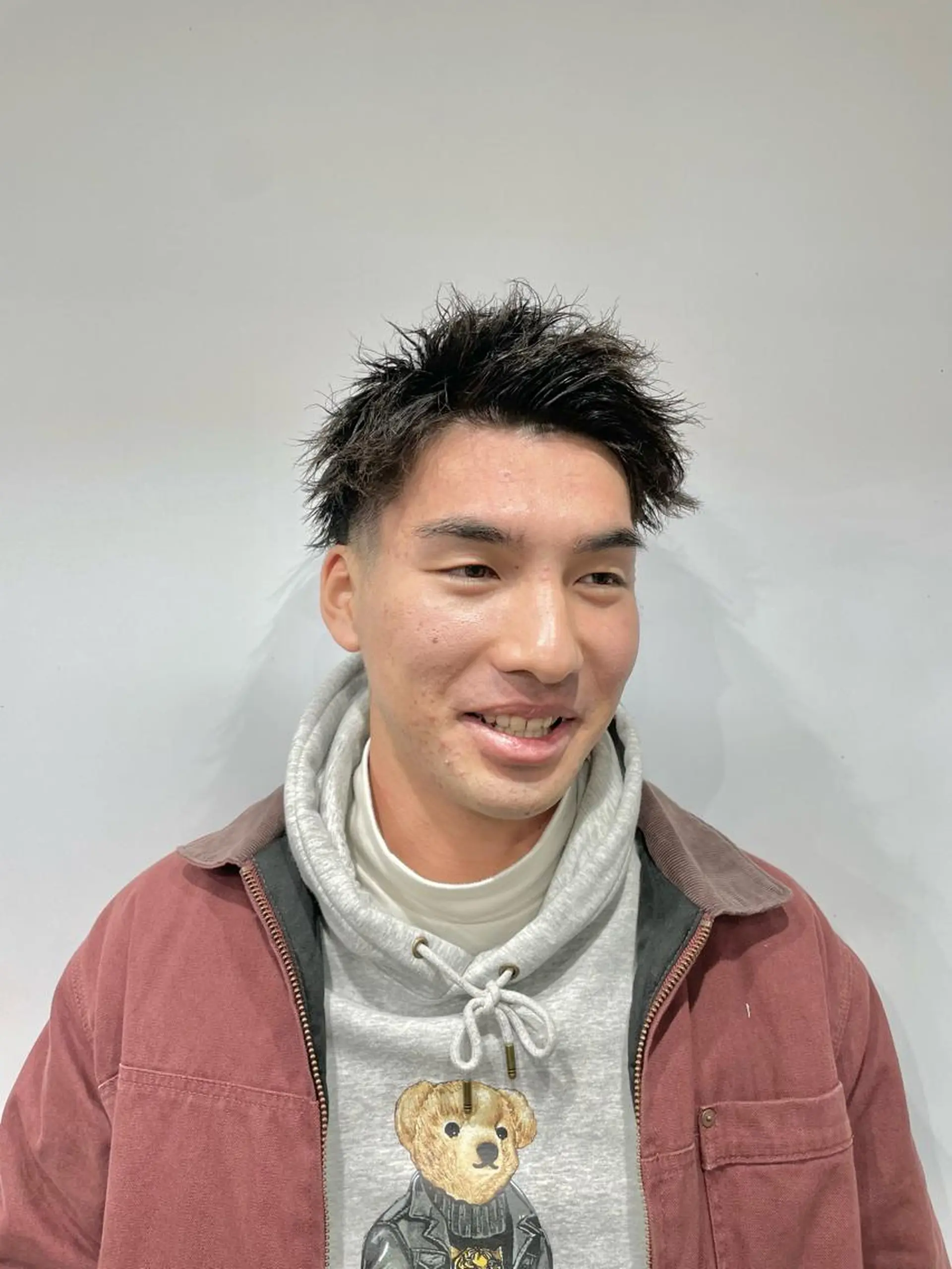 ショート パーマ メンズ カット パーマ 💈メンズパーマ💈 ナカザワ　　リョウのヘアスタイル