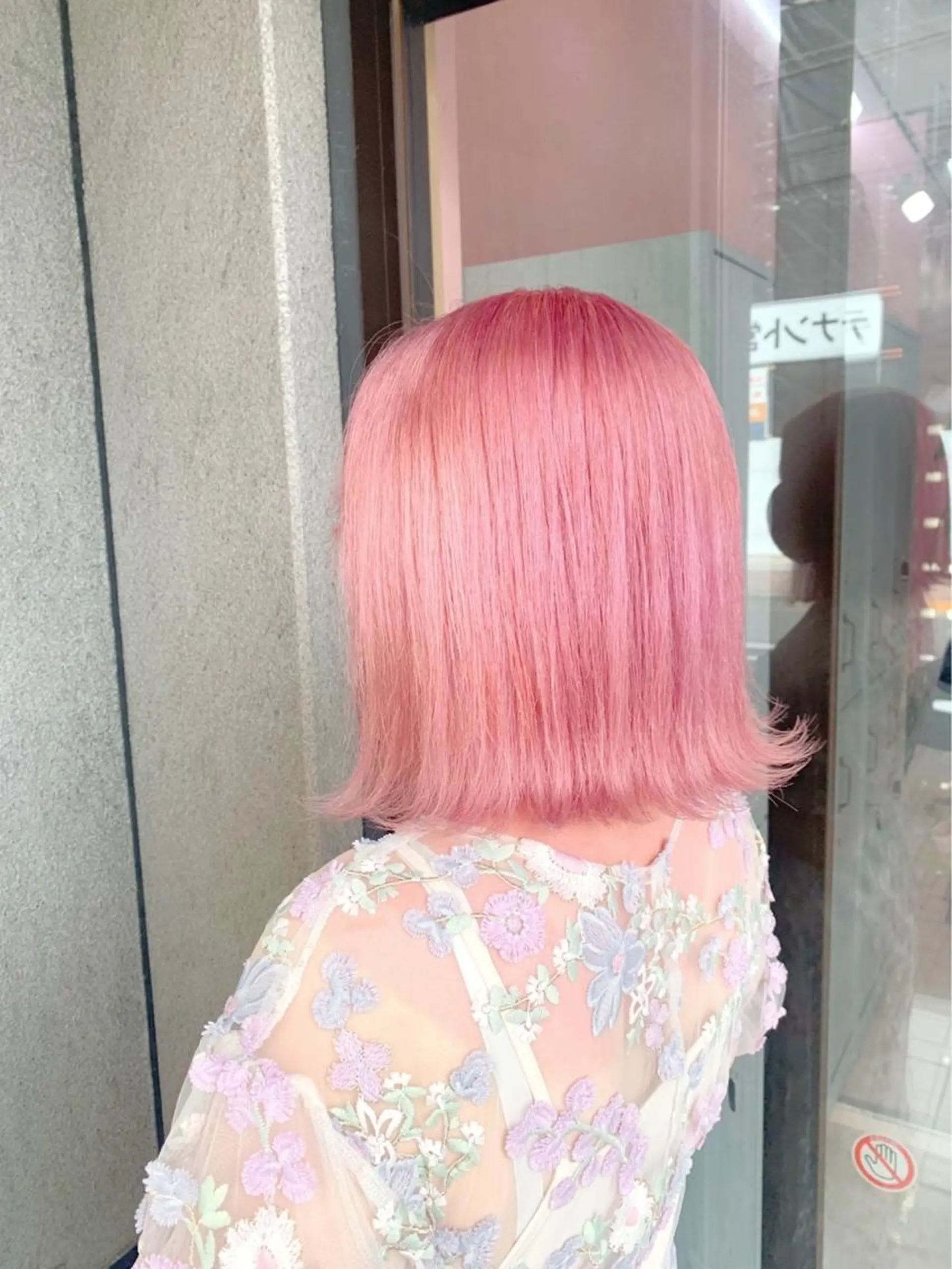 セミロング カラー アッシュ アッシュグレー アッシュグレージュ バレイヤージュ ミストバング 似合わせカットカラー 🌟ryusei⭐️のヘアスタイル