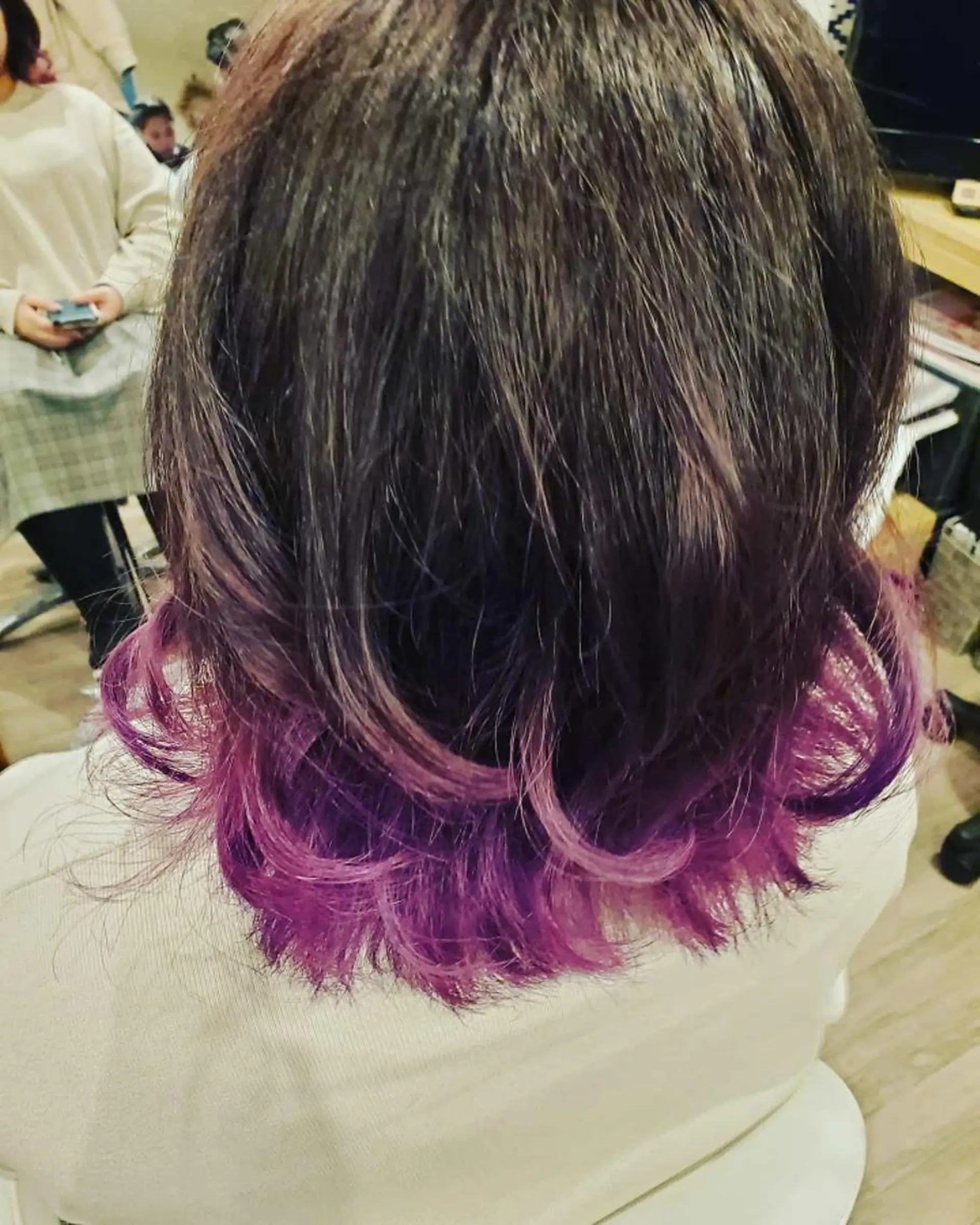 カラー ミディアム アディクシーカラー ブリーチ 外国人風カラー トリートメント ヘアカラー spa hair  ark 富井直美のヘアスタイル