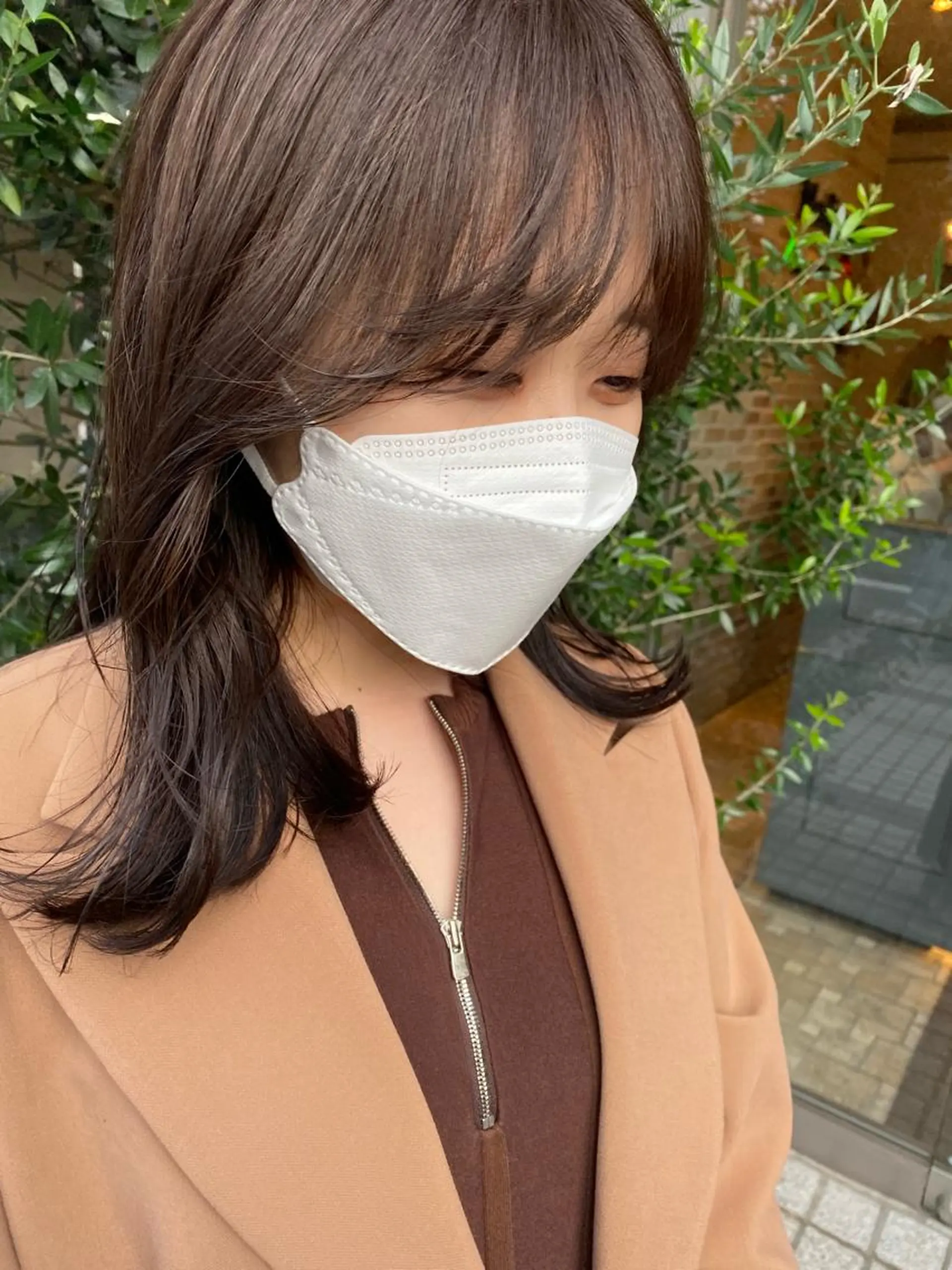 ミディアム カラー ヘアカラー トリートメント ✴︎まえた さやか✴︎のヘアスタイル