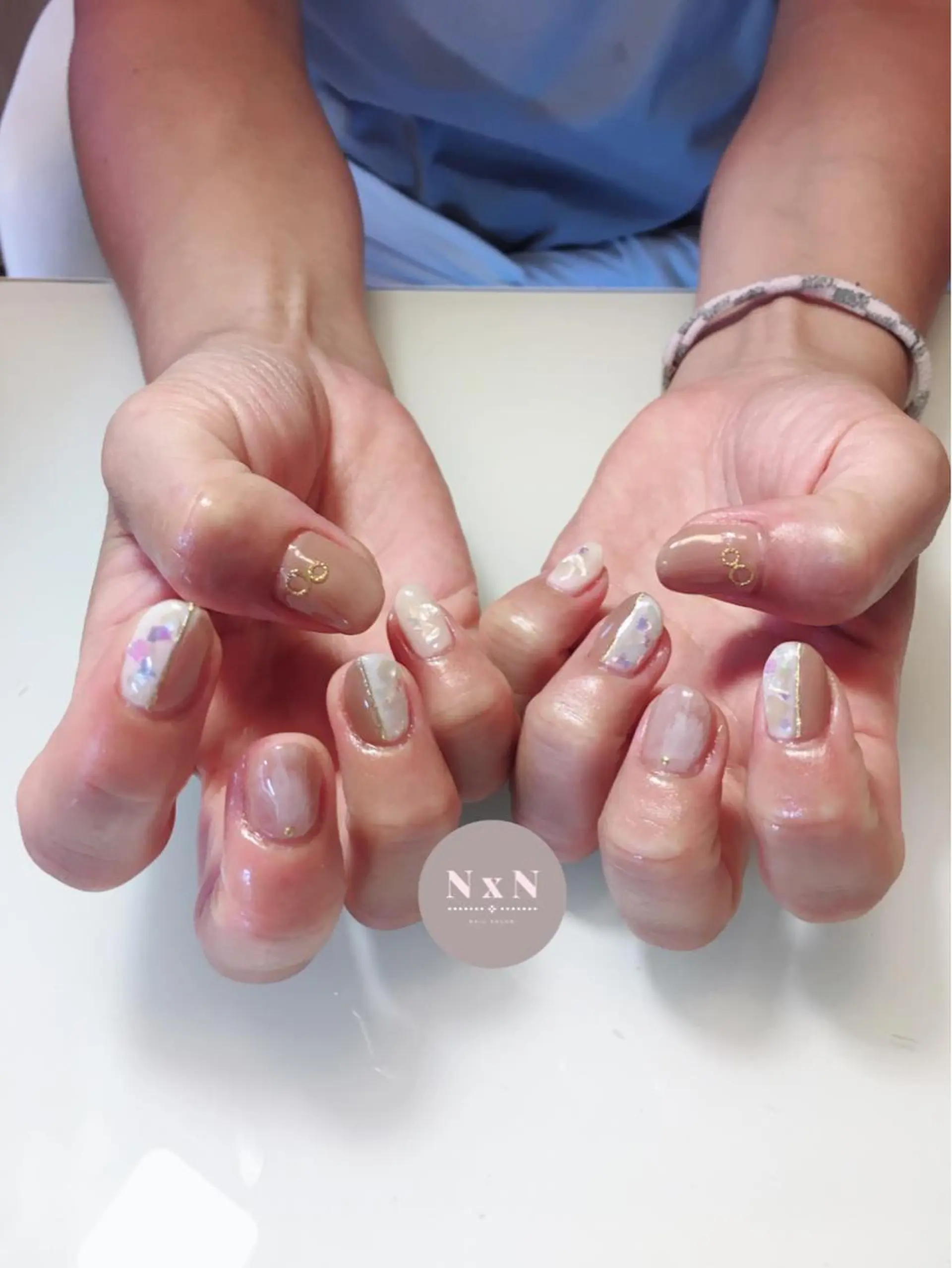 ネイル ジェルネイル ぷっくりネイル ハンドネイル nail salon N×Nのネイルデザイン