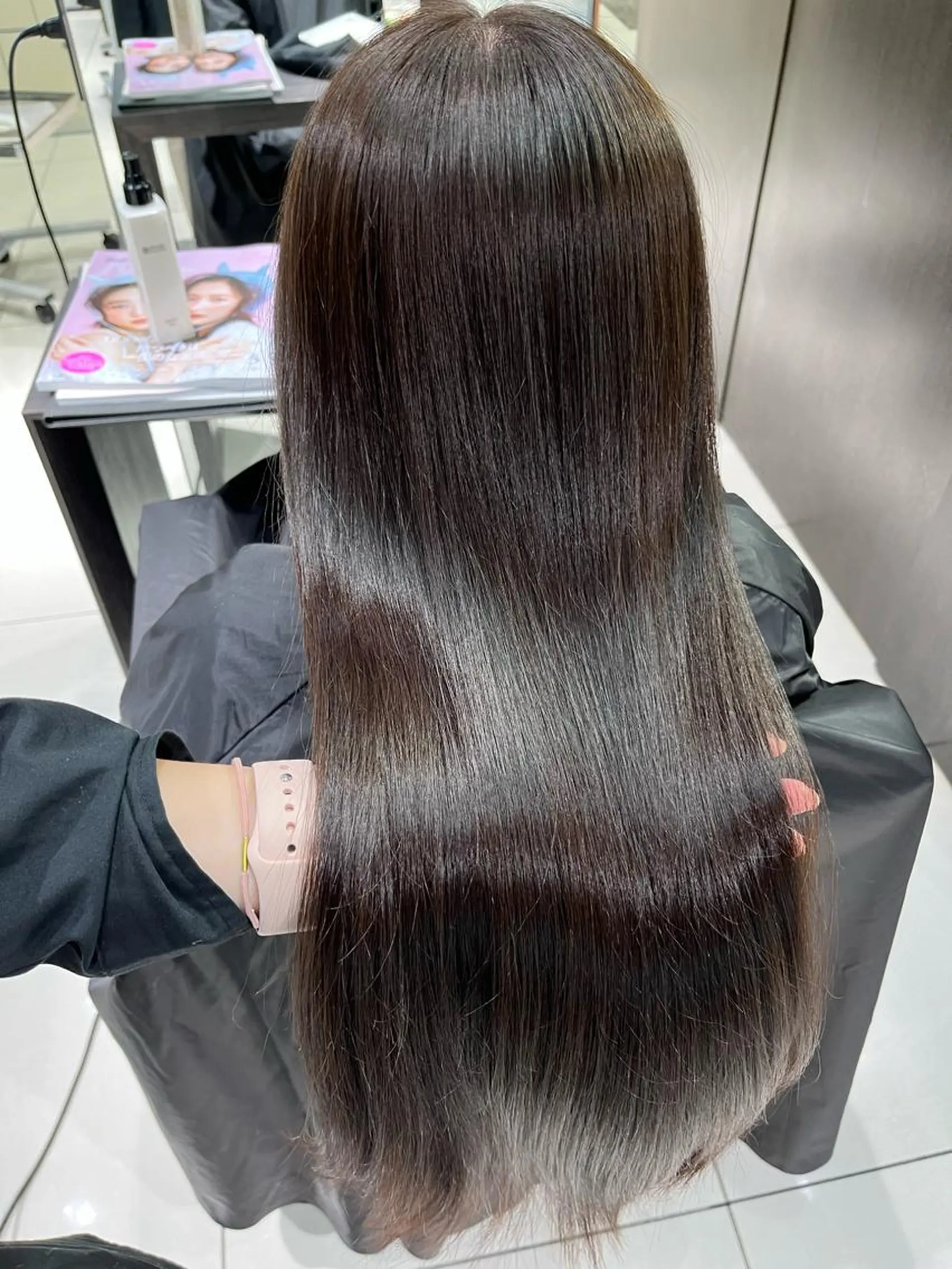 ロング SALOWIN渋谷caldo店B1所属・岐津公太 メンズ縮毛矯正のプロのヘアスタイル