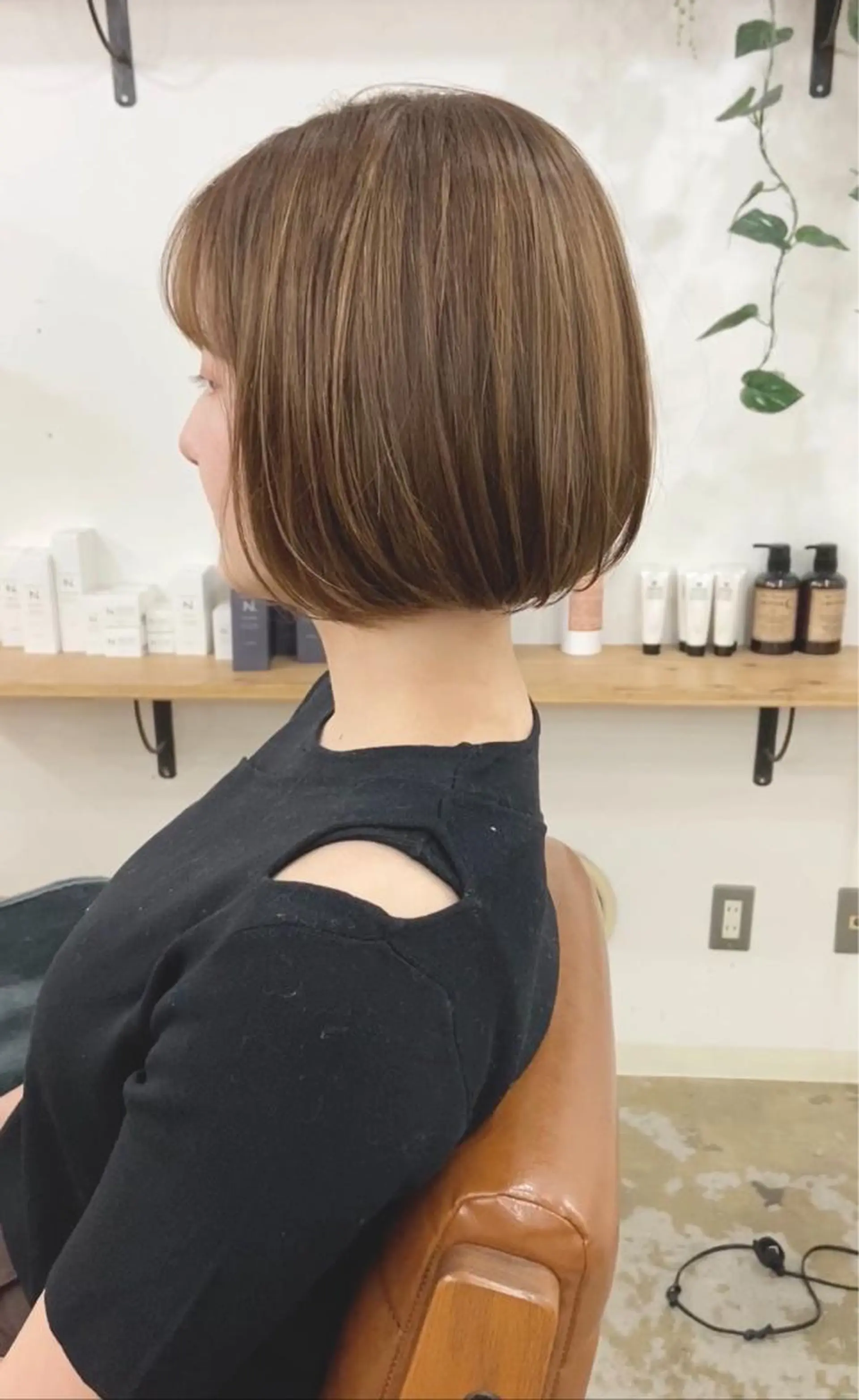 カラー ハイライトカラー ボブ ショートヘア、ボブ こやさん　コヤマのヘアスタイル