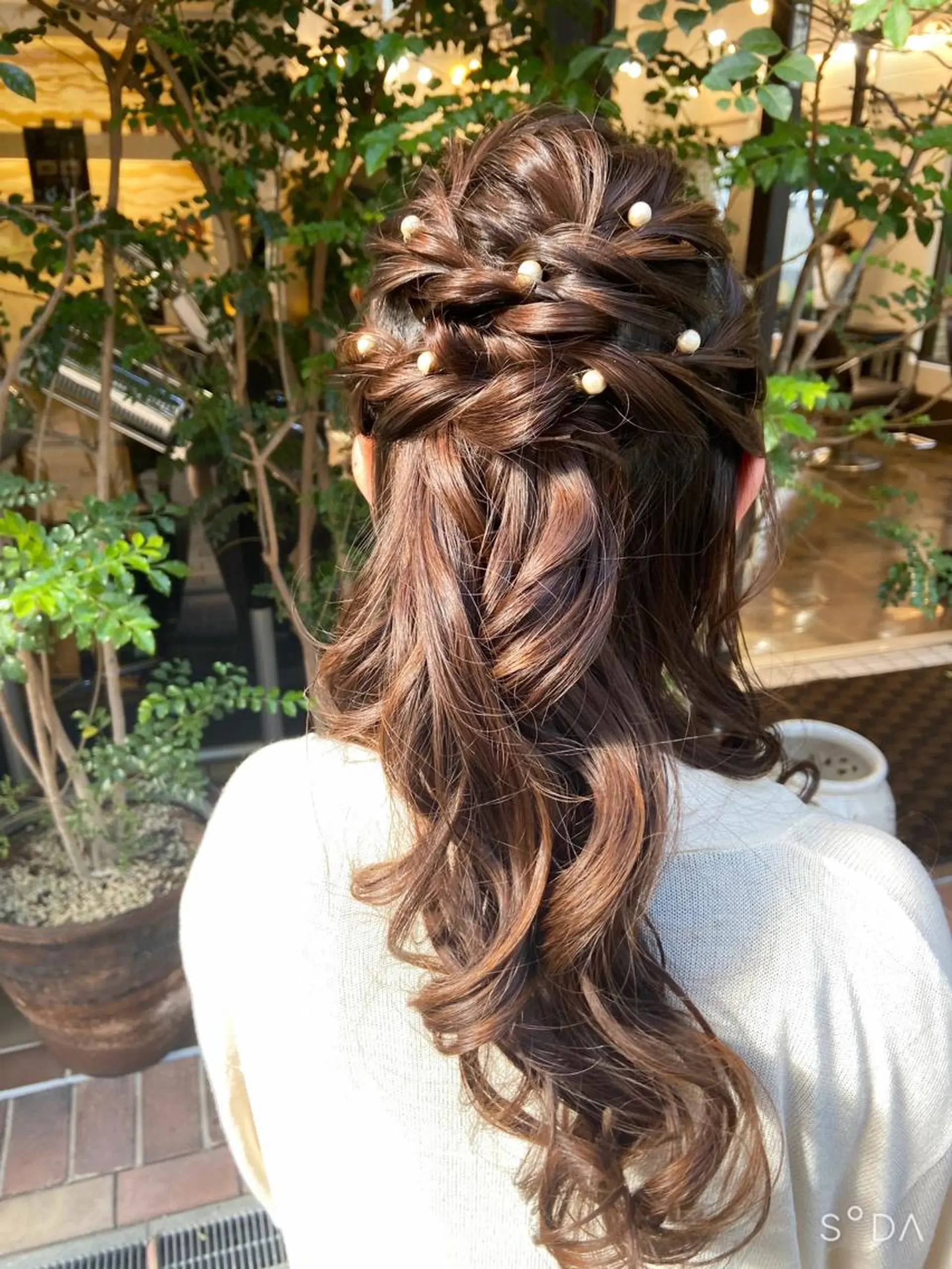 ロング 早稲田 千尋のヘアスタイル