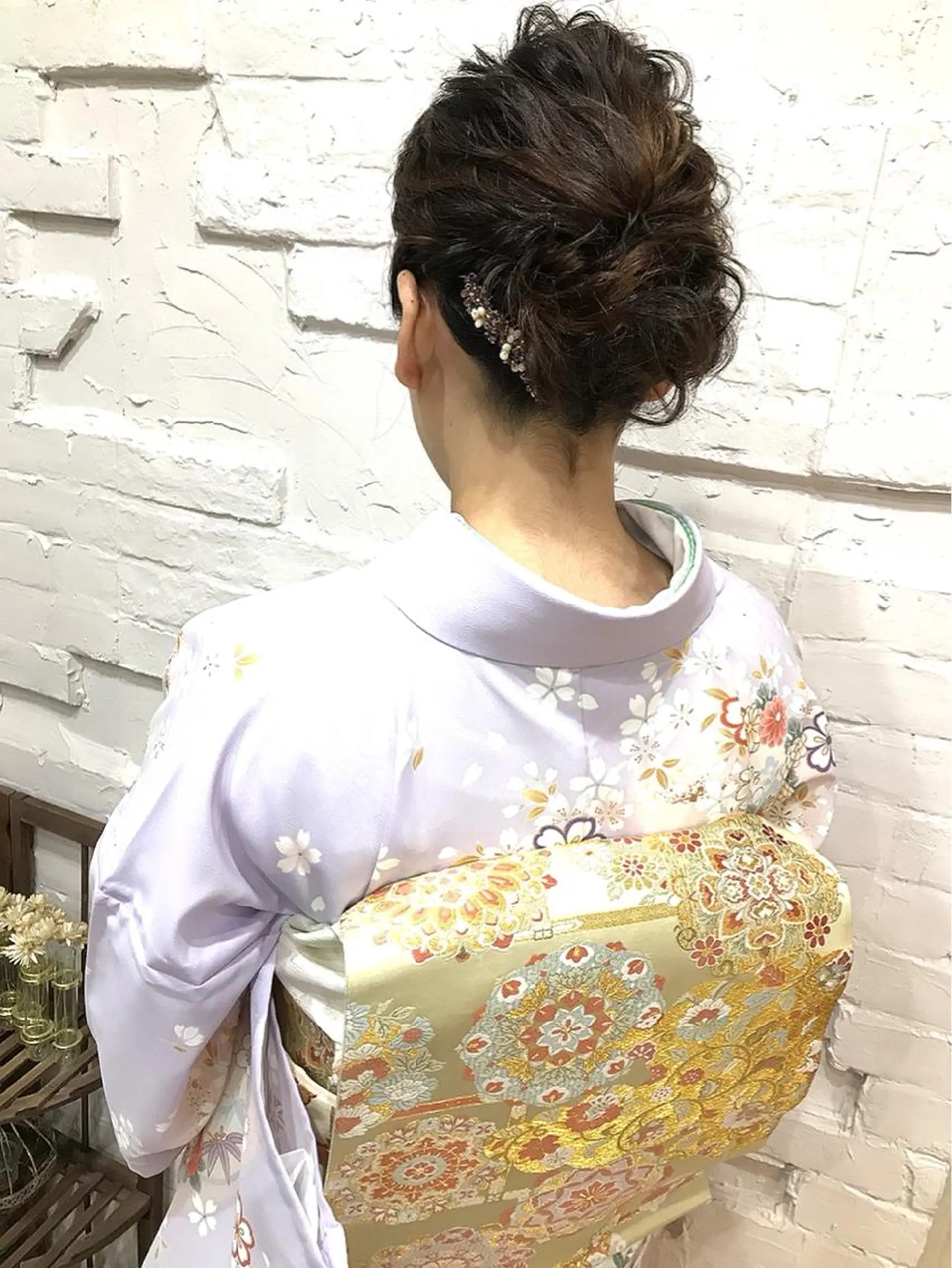ミディアム 着付け まつパ・ヘアセット ♡Chinami♡のマツエク・マツパデザイン
