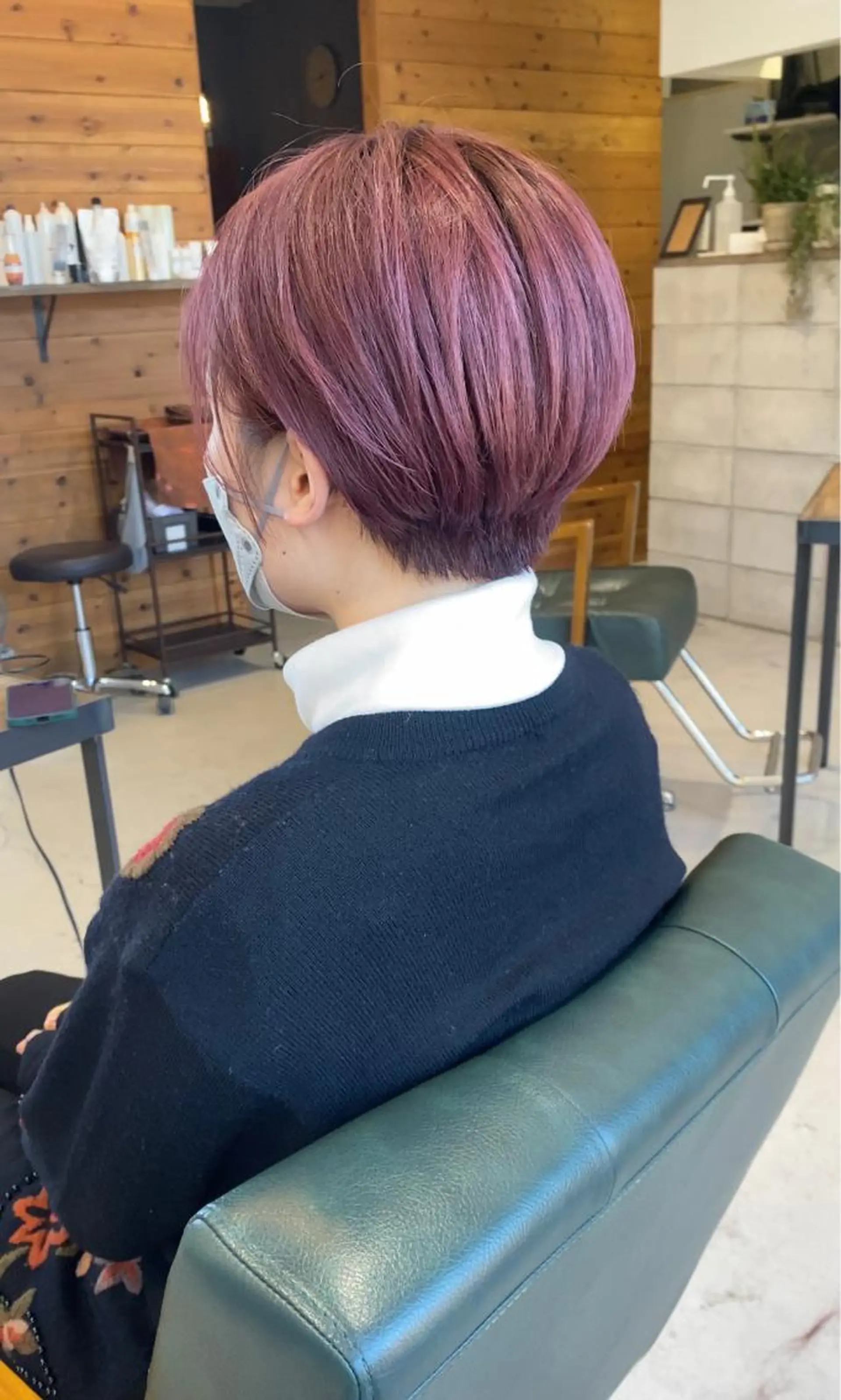 ショート カラー カット ヘアカラー ill副店長 立和田純也のヘアスタイル