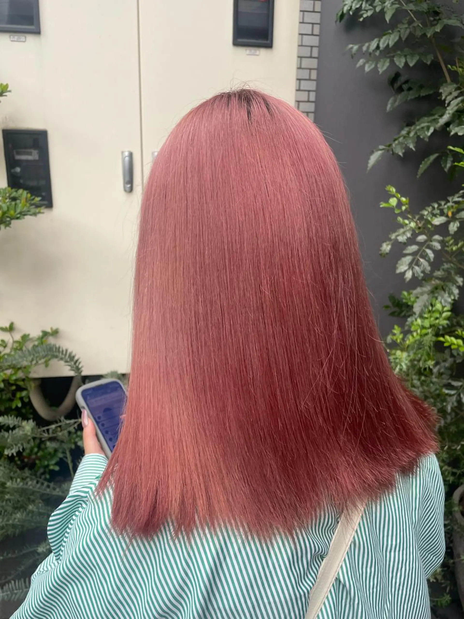 カラー ブリーチ ハイトーンカラー ピンクカラー 個性派ネイル シノのネイルデザイン