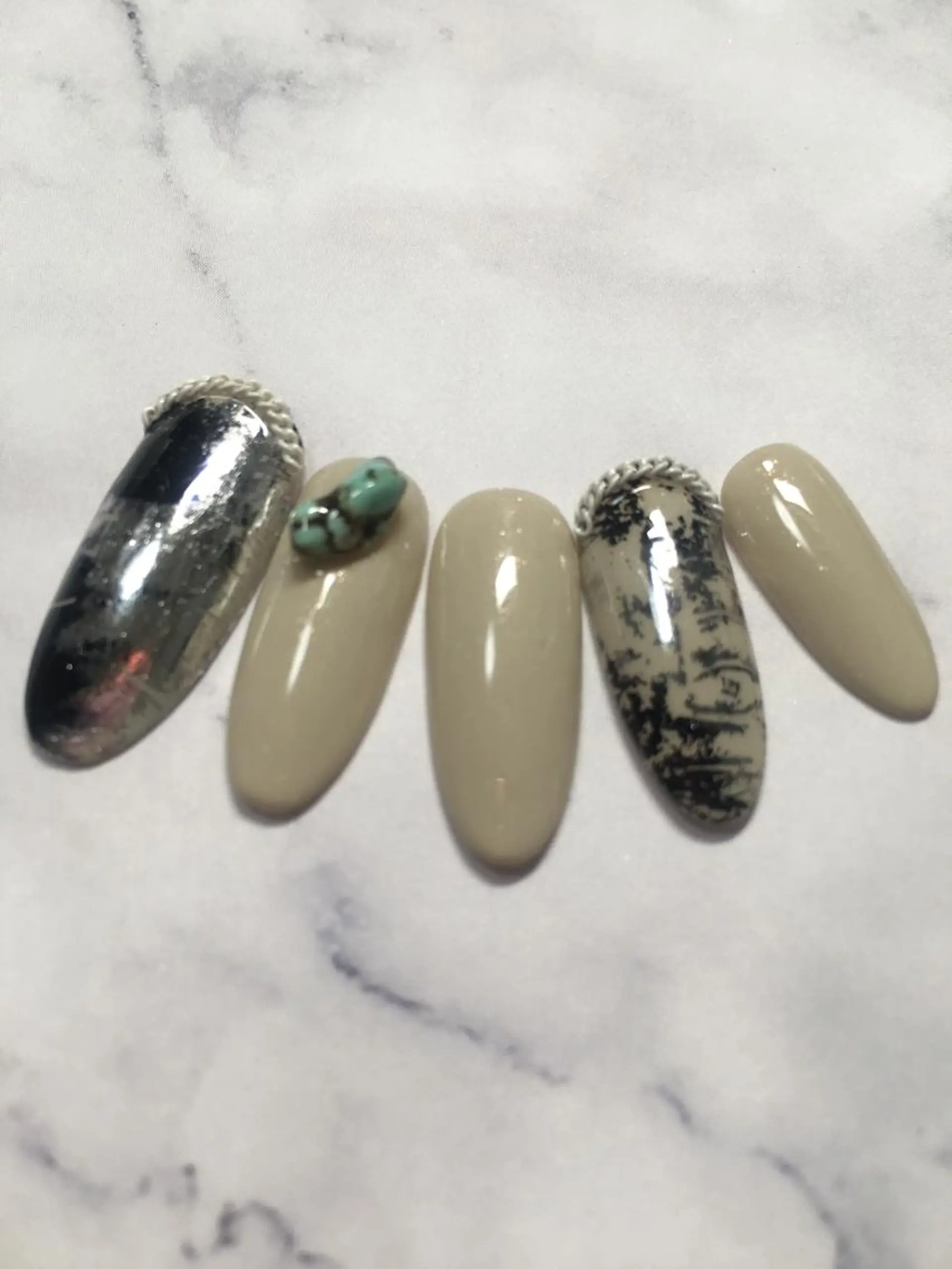 ネイル アートネイル スカルプネイル AN Nailのネイルデザイン