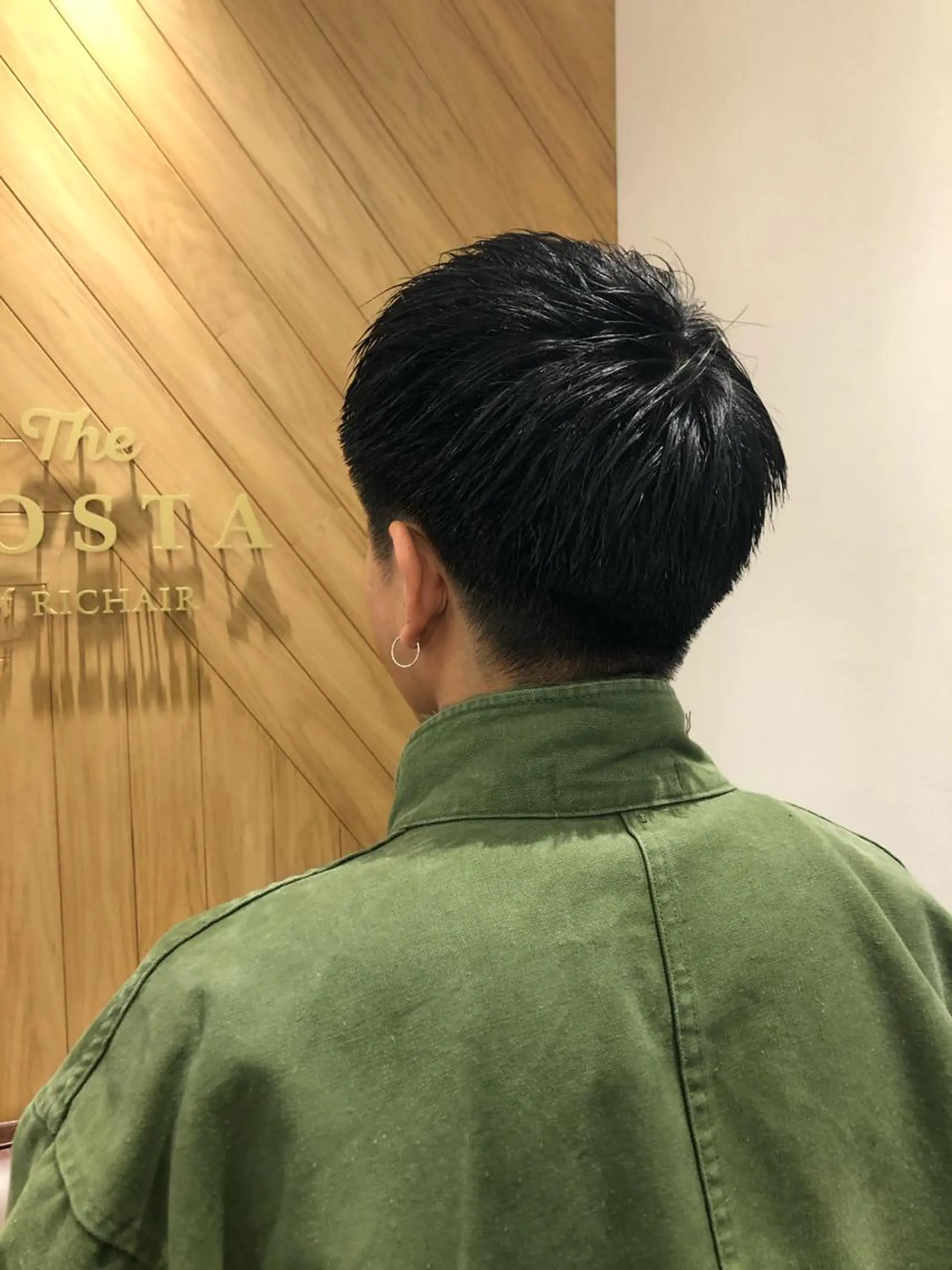 ショート メンズ 鈴村 大介のヘアスタイル