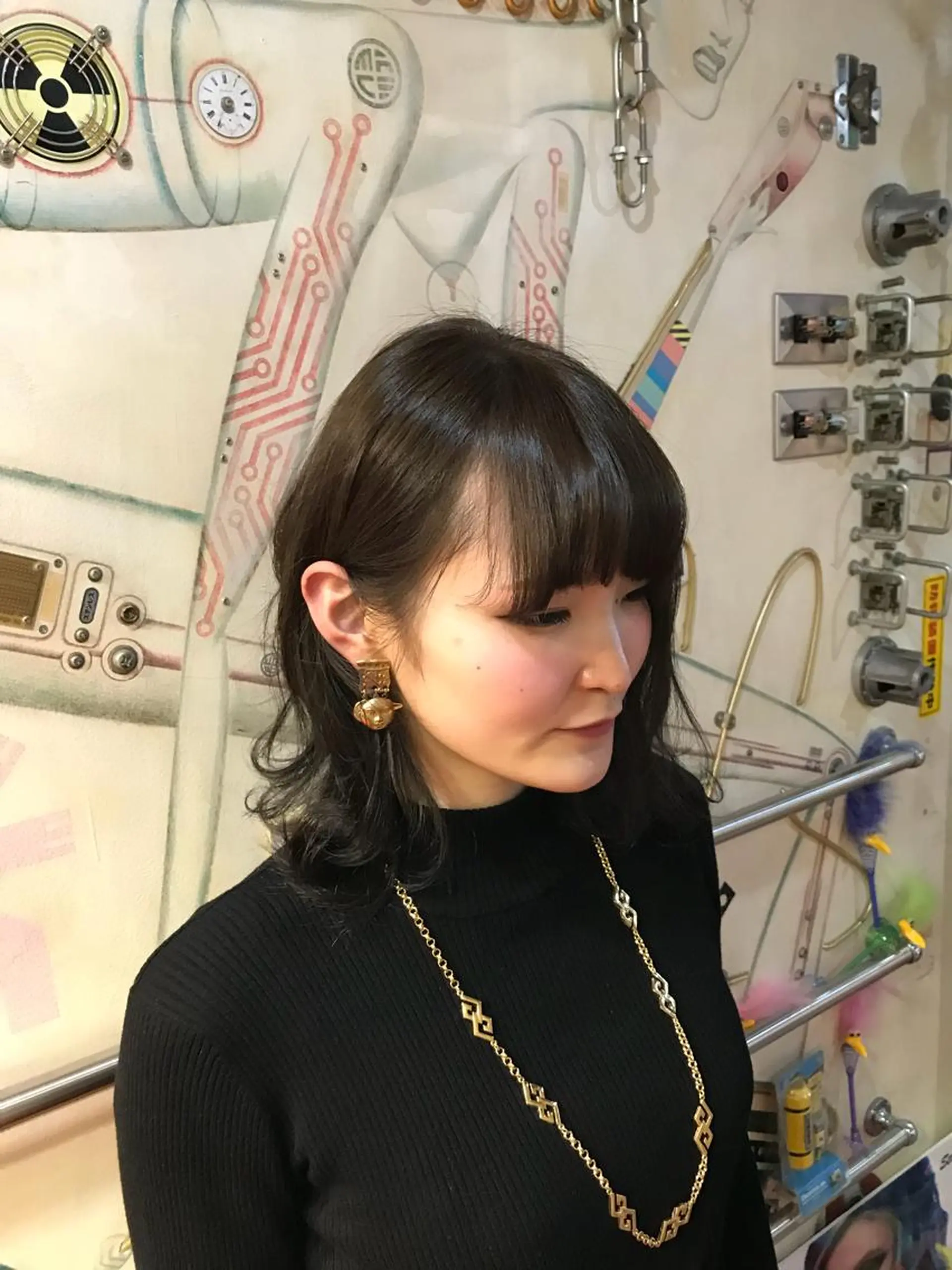 ミディアム 🌈派手髪エクステ ブレイズ🌈ひろとのヘアスタイル