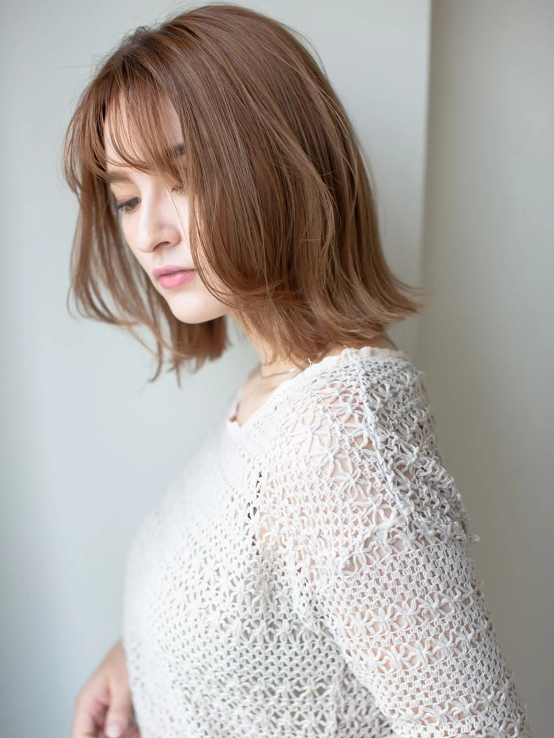 ミディアム chouchou 心斎橋のヘアスタイル