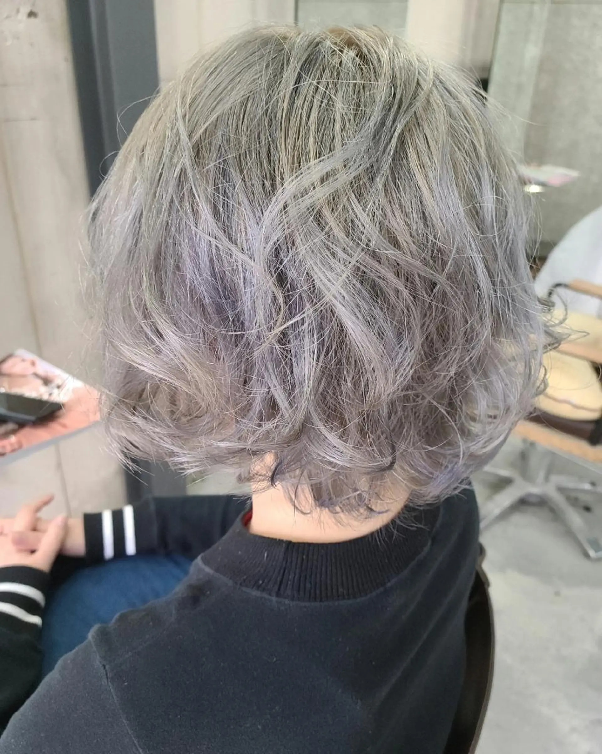 ミディアム カラー ヘアアレンジ ブリーチ グレージュ ヘアカラー トリートメント terra✂️川嶋 大輔のヘアスタイル
