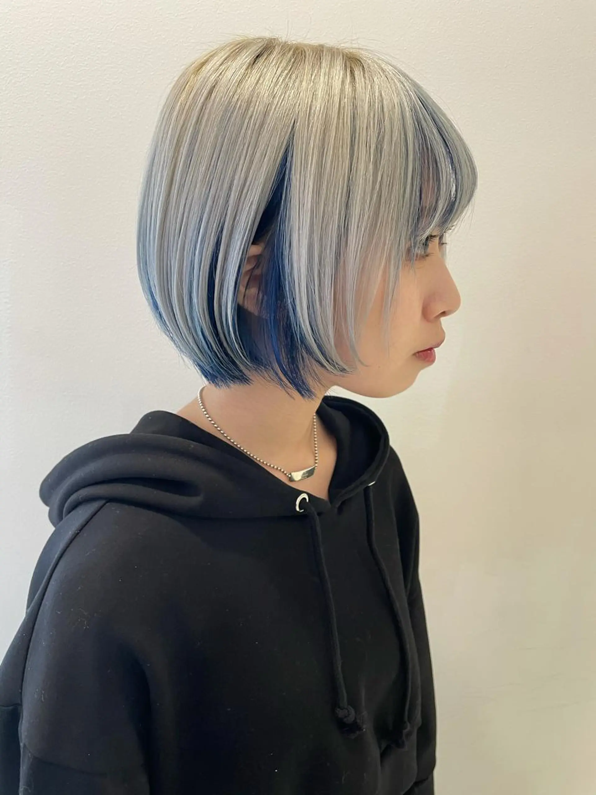 カラー ハイトーン/ウルフ /小澤凌祐🦕のヘアスタイル