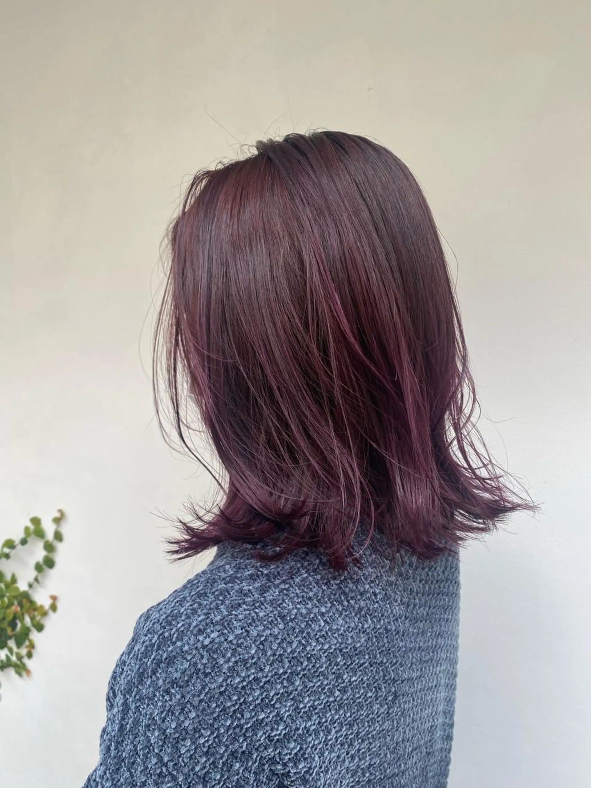 ミディアム カラー NATSUKI😸 ‪✂︎‬南森町美容室のヘアスタイル