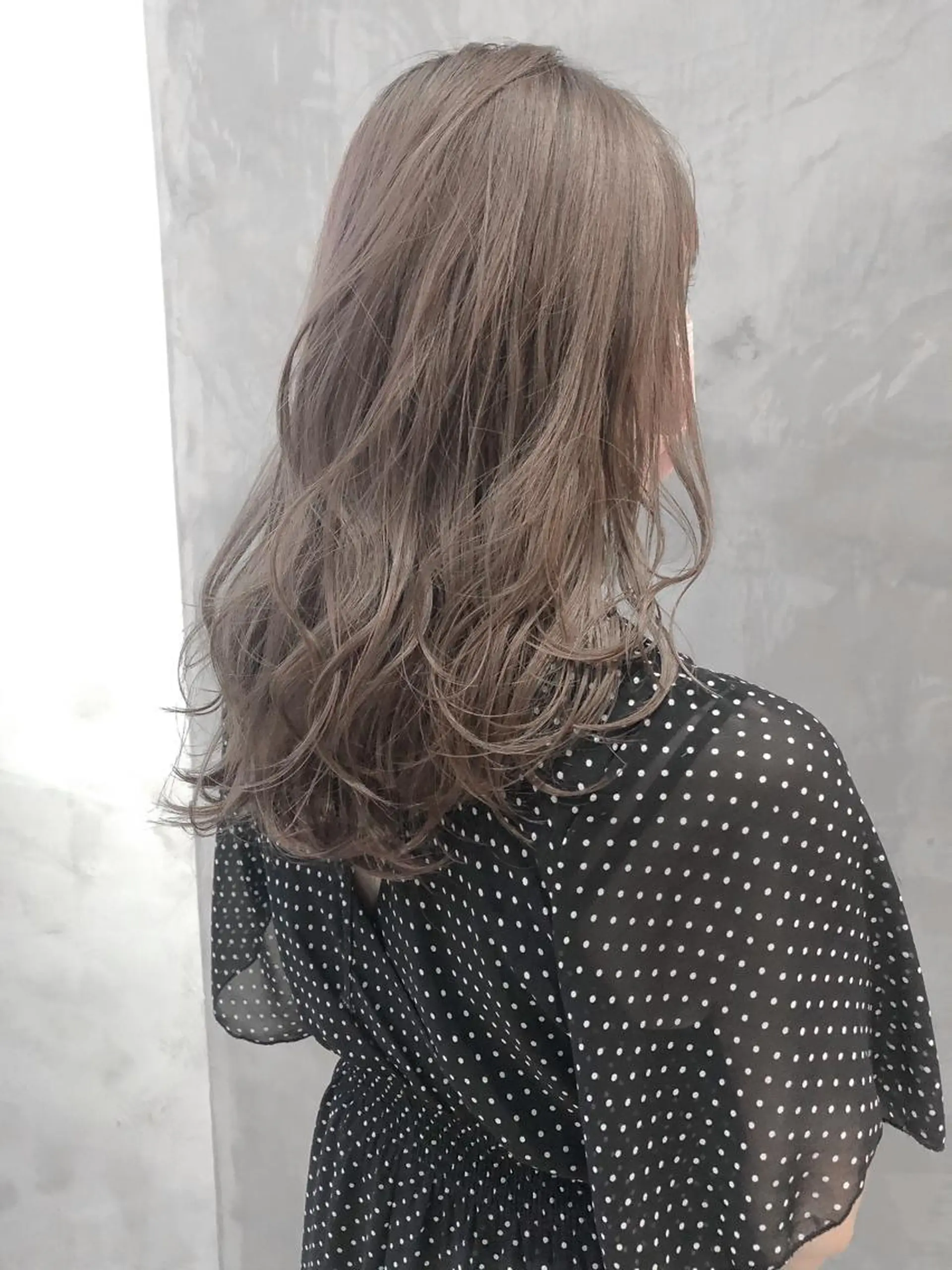 ミディアム カラー 韓国ヘア 店長NEGIのヘアスタイル
