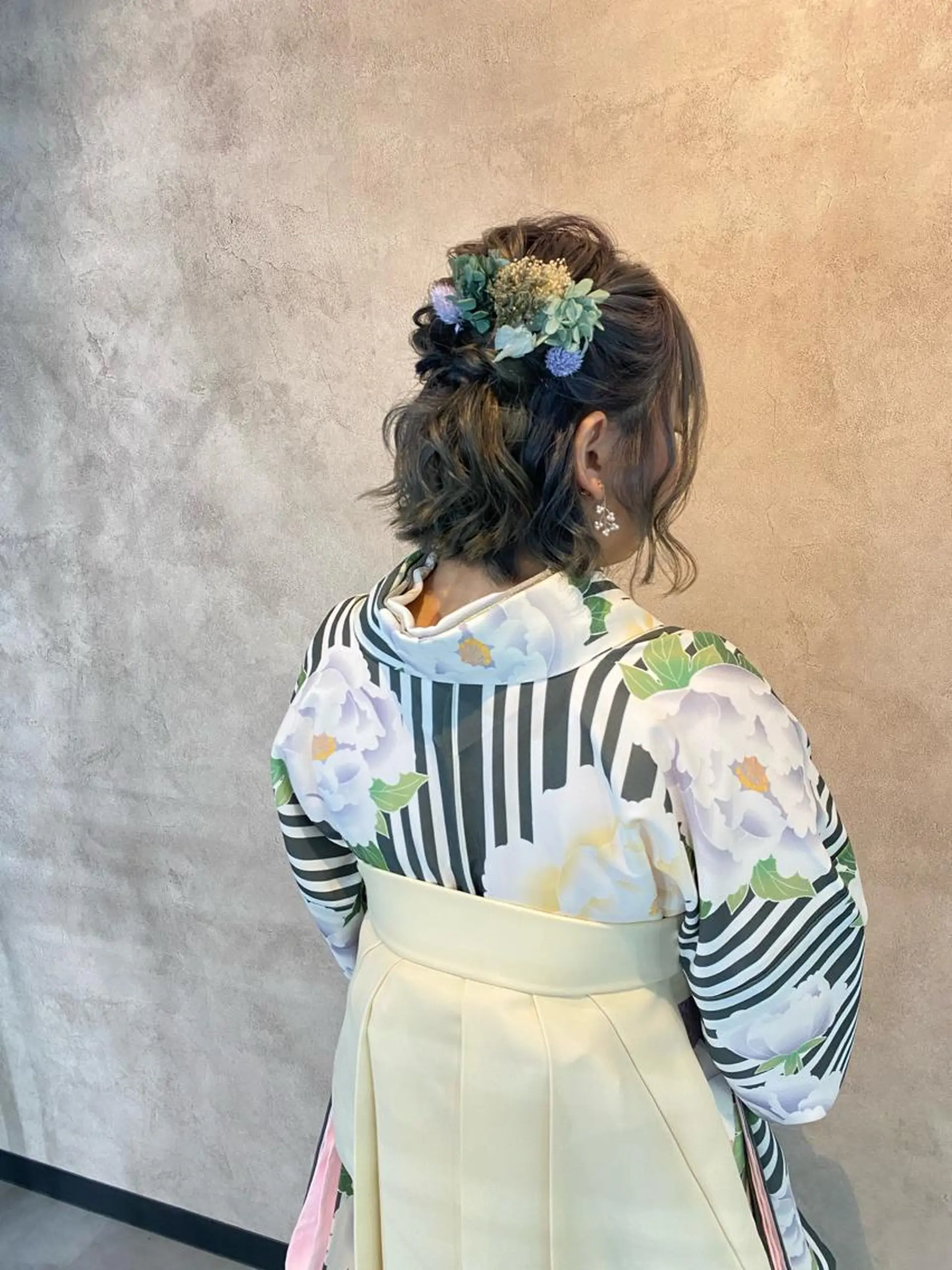 ミディアム ヘアアレンジ 大天使 まいめろのヘアスタイル