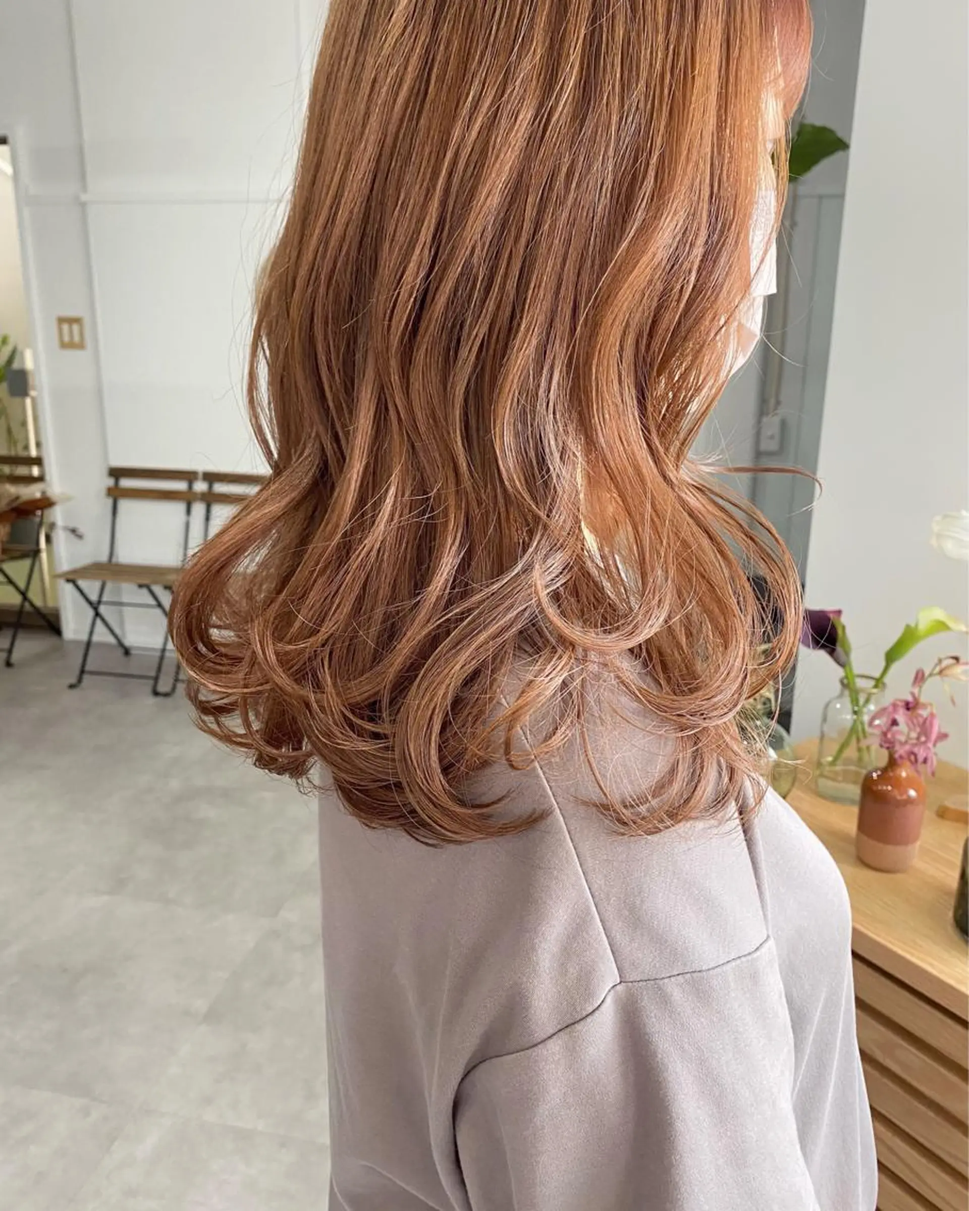 ロング カラー ヘアアレンジ ひなの .のその他イメージ