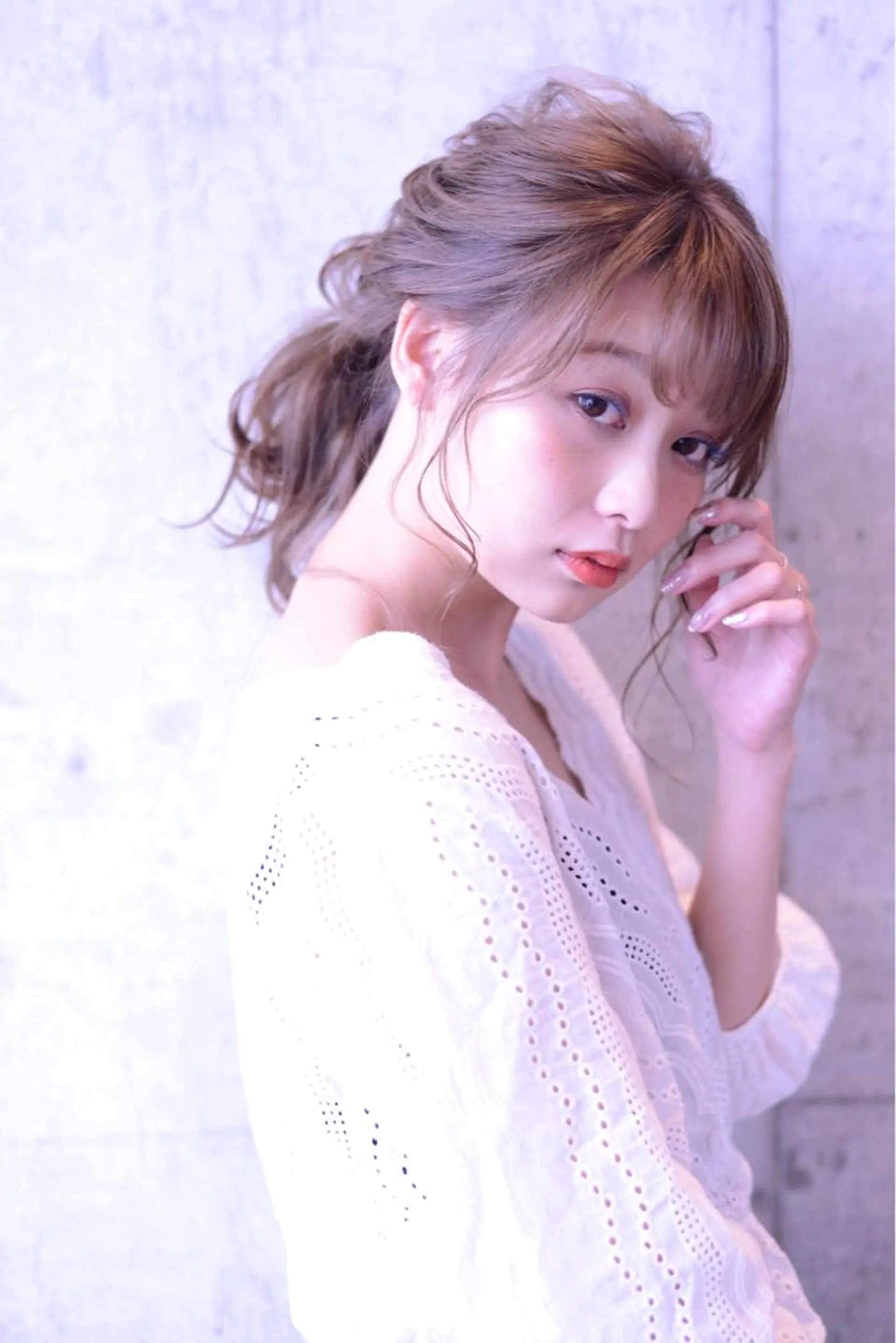 ミディアム LOMA🇰🇷 銀座クボタのヘアスタイル