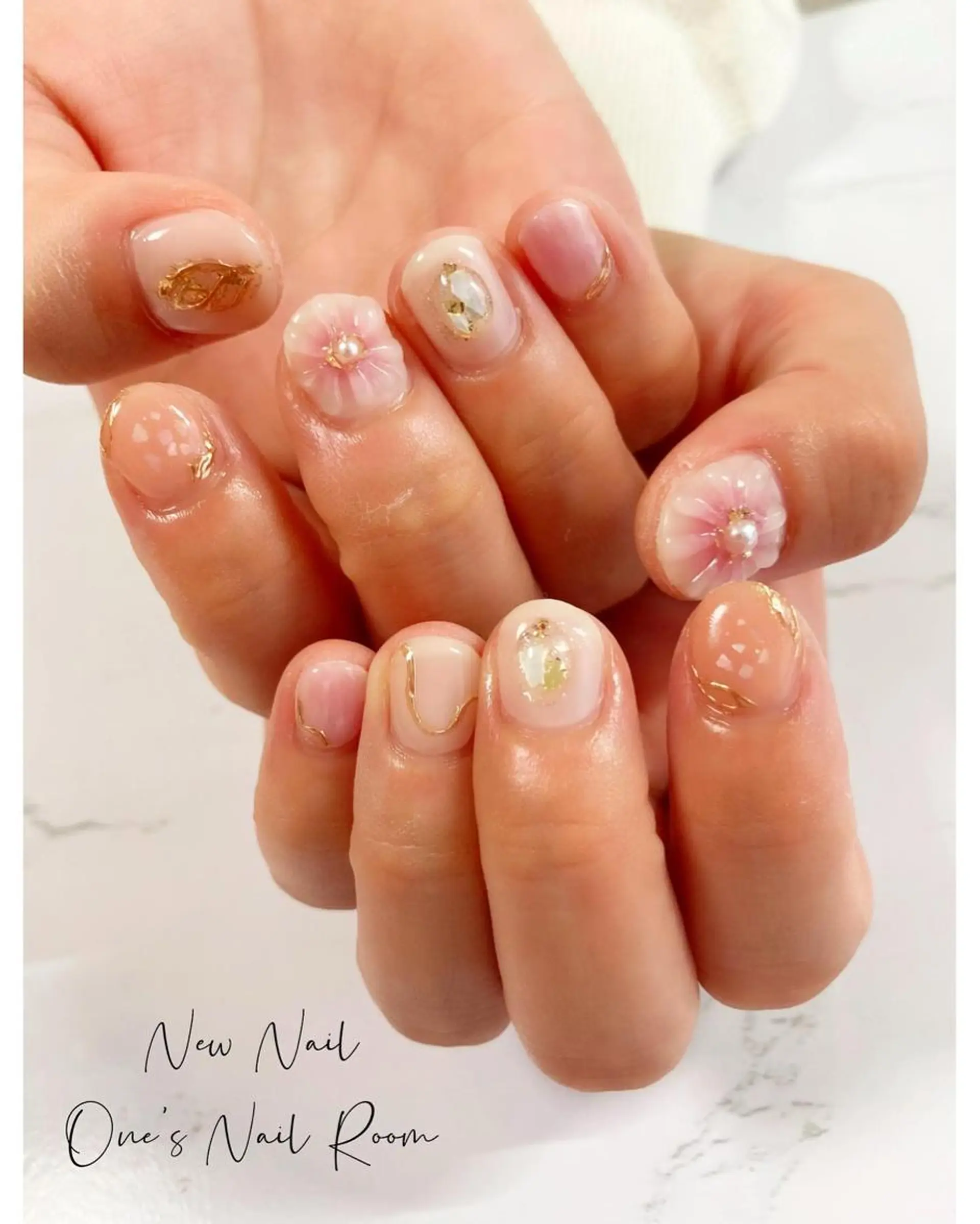 ネイル ハンドネイル One's Nail Roomのネイルデザイン