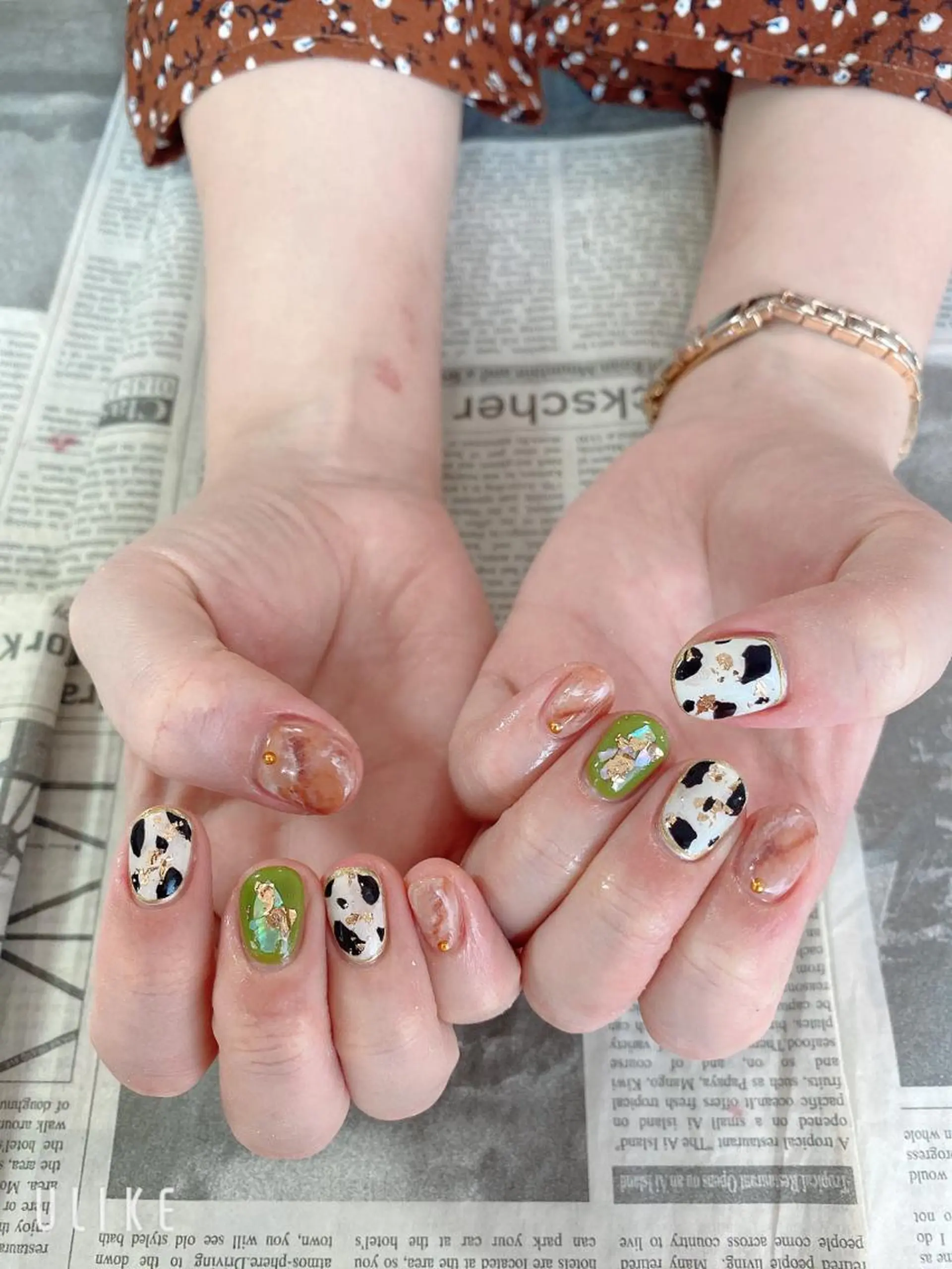 ネイル ハンドネイル ハンドケア 森山 舞のネイルデザイン