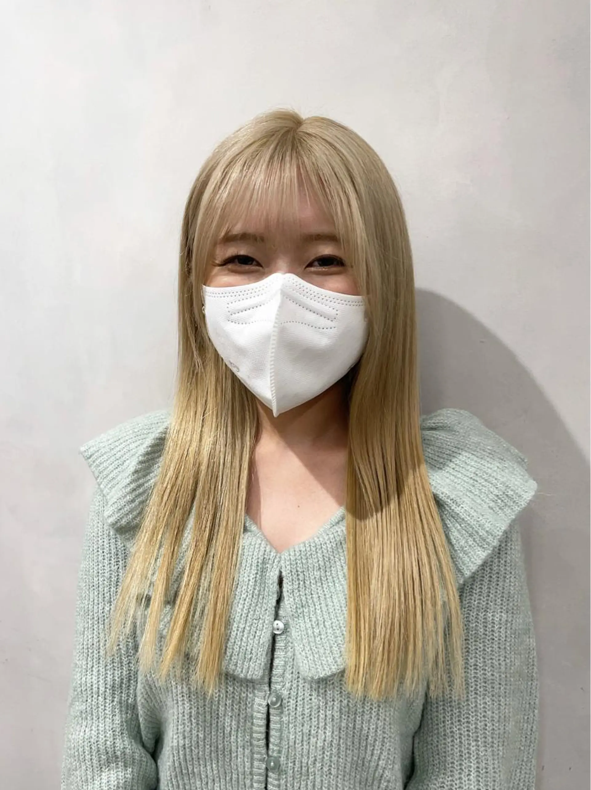 ロング ヘアカラー ❤︎︎韓国ヘア❤︎︎ 𝑺𝒉𝒊𝒉𝒐のヘアスタイル