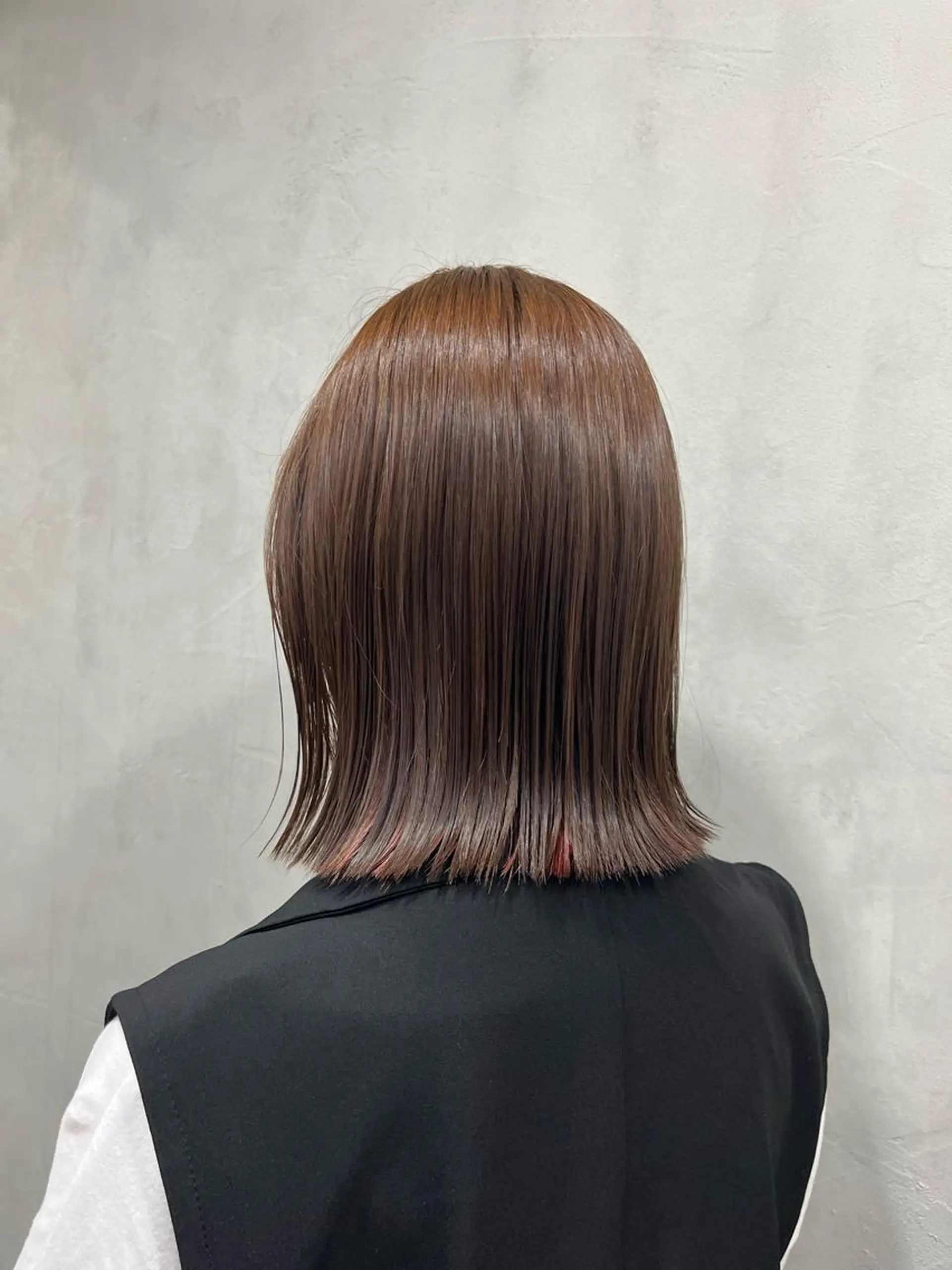 ミディアム カラー 🫧tomoka 透明感カラー🫧のヘアスタイル