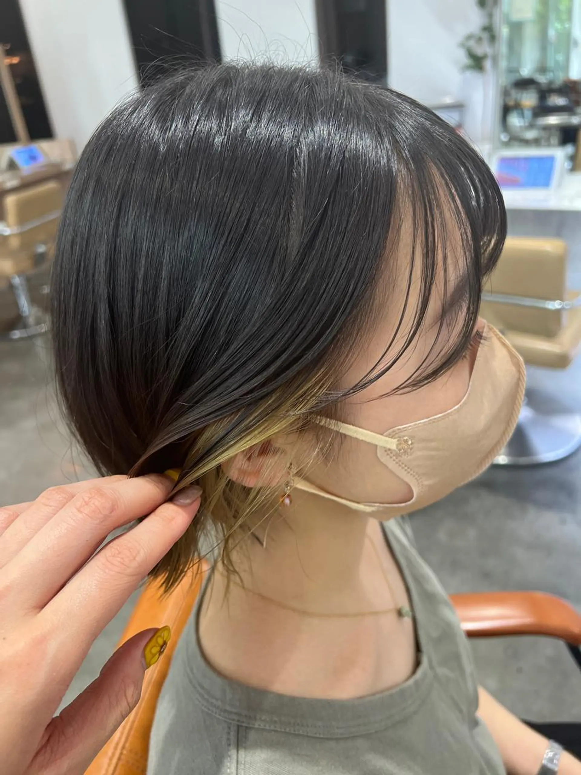 ショート カラー 🌷ショートレイヤー ヘッドスパ🌷鈴木のヘアスタイル