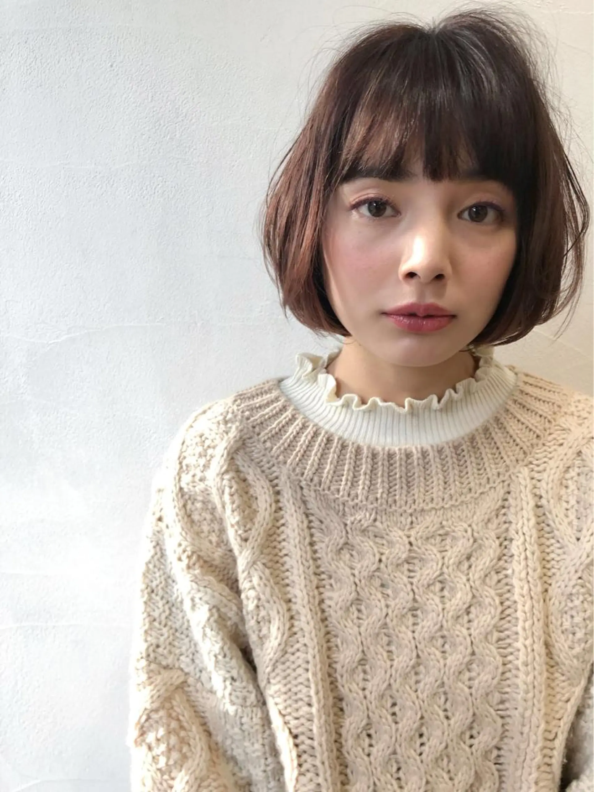 ショート カラー ボブ メンズカット特化柏駅 徒歩3分LOUのヘアスタイル