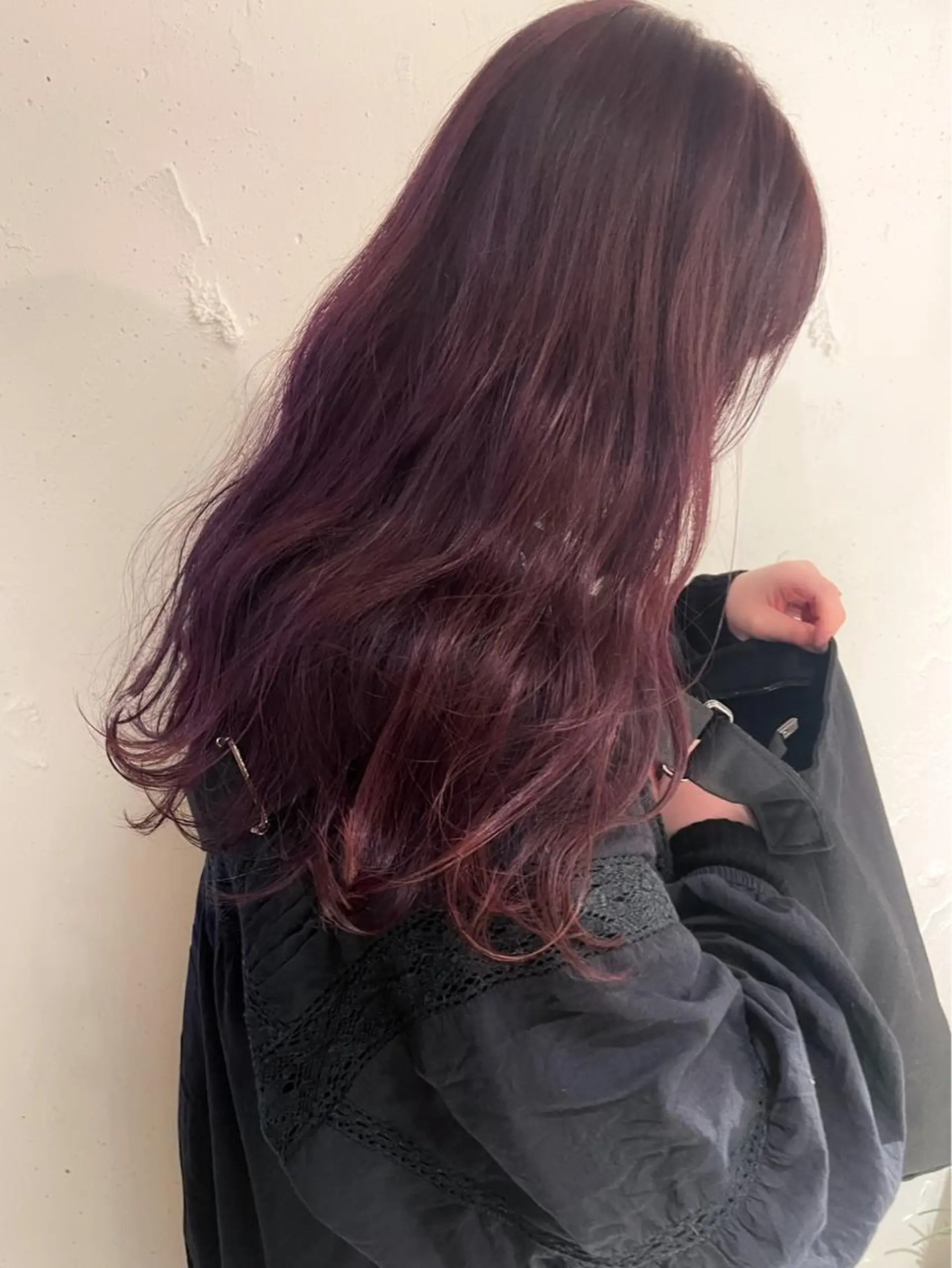 ロング カラー ブリーチ ダブルカラー ブリーチなしカラー ピンクカラー 💐メンズ特化× パーマ💐早坂駆留のヘアスタイル