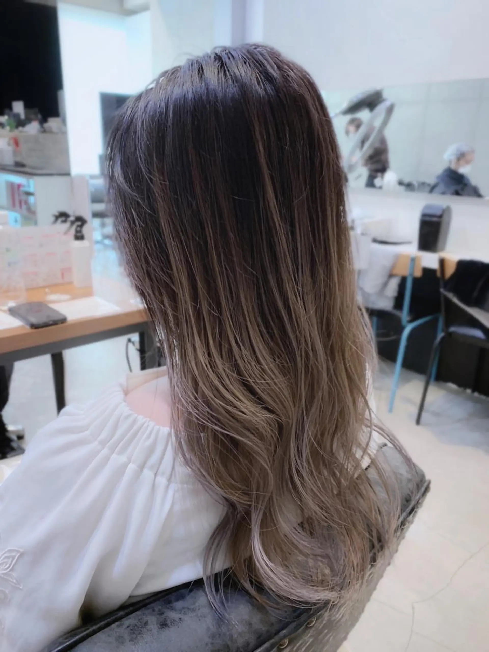 ロング カラー ✨縮毛矯正/髪質改善 錦糸町/松坂拓馬のヘアスタイル